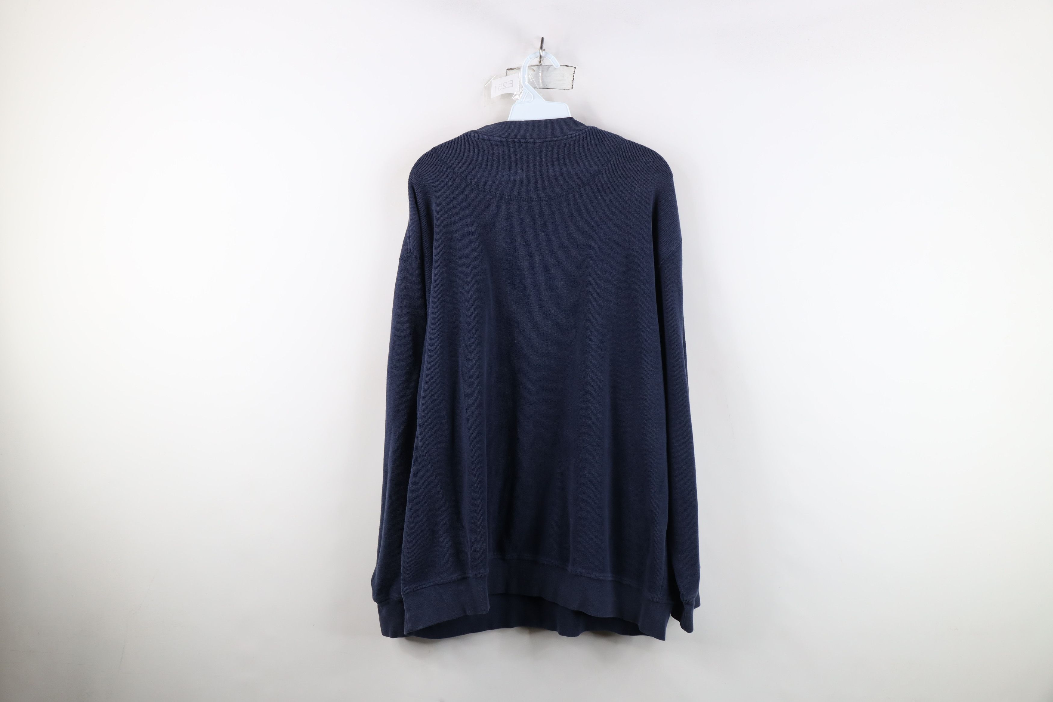 Vintage Vintage 90s Streetwear Cotton Ribbed Knit Crewneck Sweater Size US XL / EU 56 / 4 - 10 Thumbnail