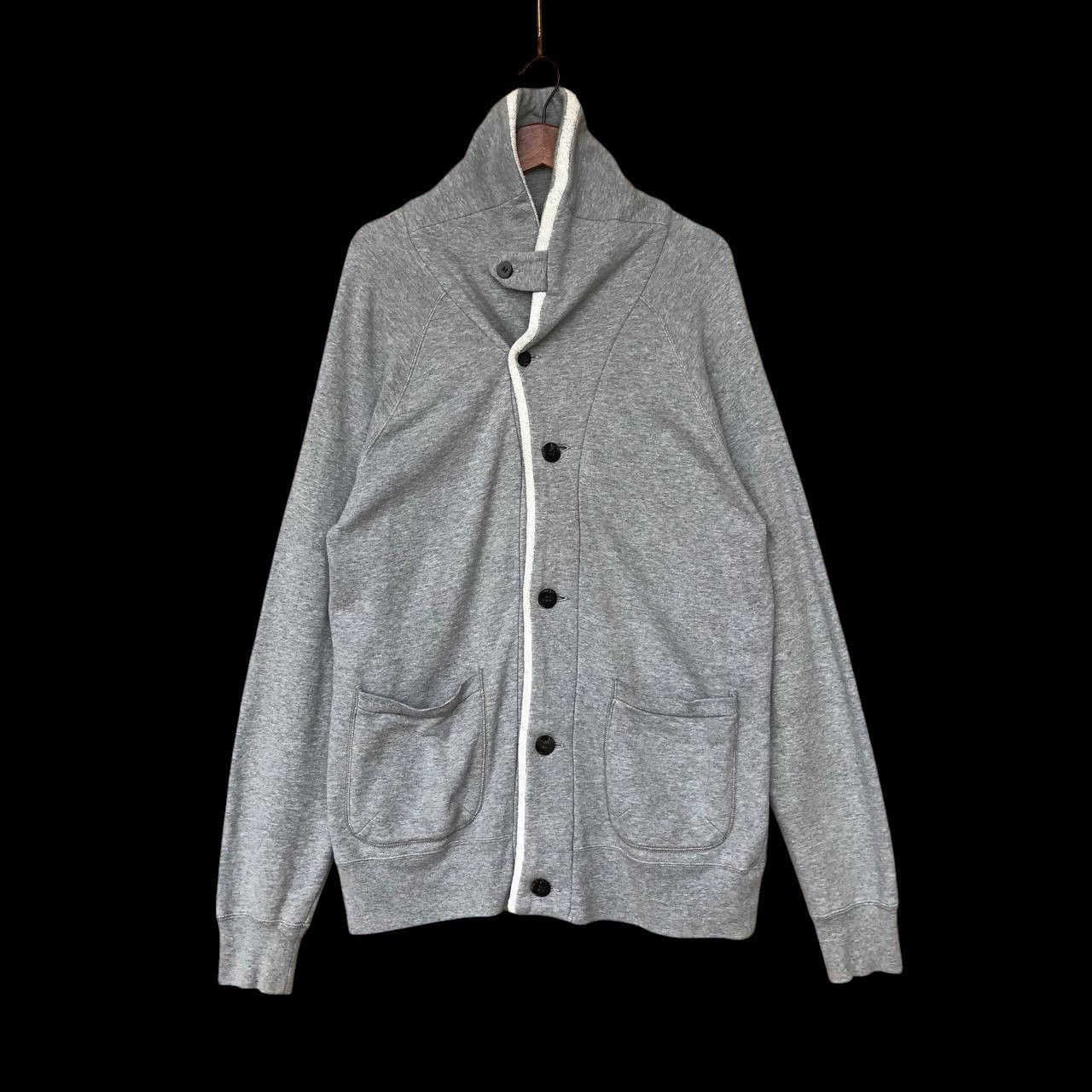 CABANE de ZUCCa Minimalist Sweater Cardigan Zucca Issey Miyake Size US M / EU 48-50 / 2 - 1 Thumbnail