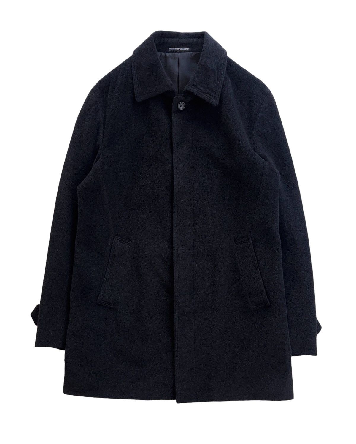 Yohji Yamamoto Ined Homme Japan Cashmere Jacket Size US S / EU 44-46 / 1 - 1 Thumbnail