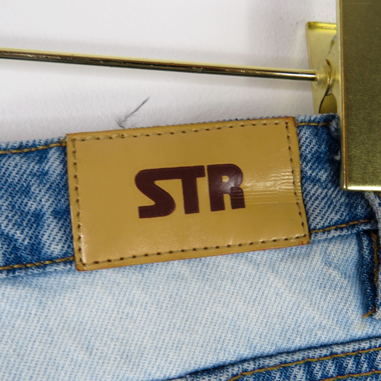 Other ASOS STR Two Tone High Rise Straight Leg Jeans Size 2 Size 26" / US 2 / IT 38 - 4 Thumbnail