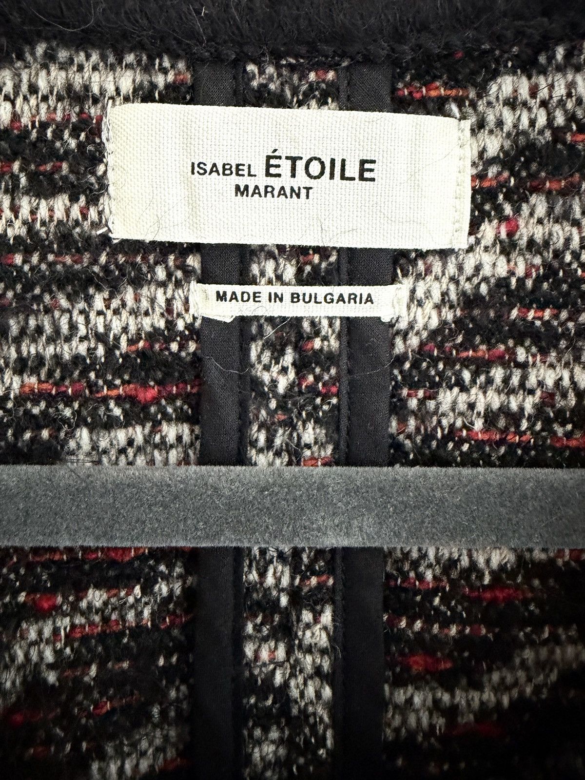 Isabel Marant Etoile Isabel Marant Étoile Tweed Jacket in Mixed Tones Size M / US 6-8 / IT 42-44 - 4 Thumbnail