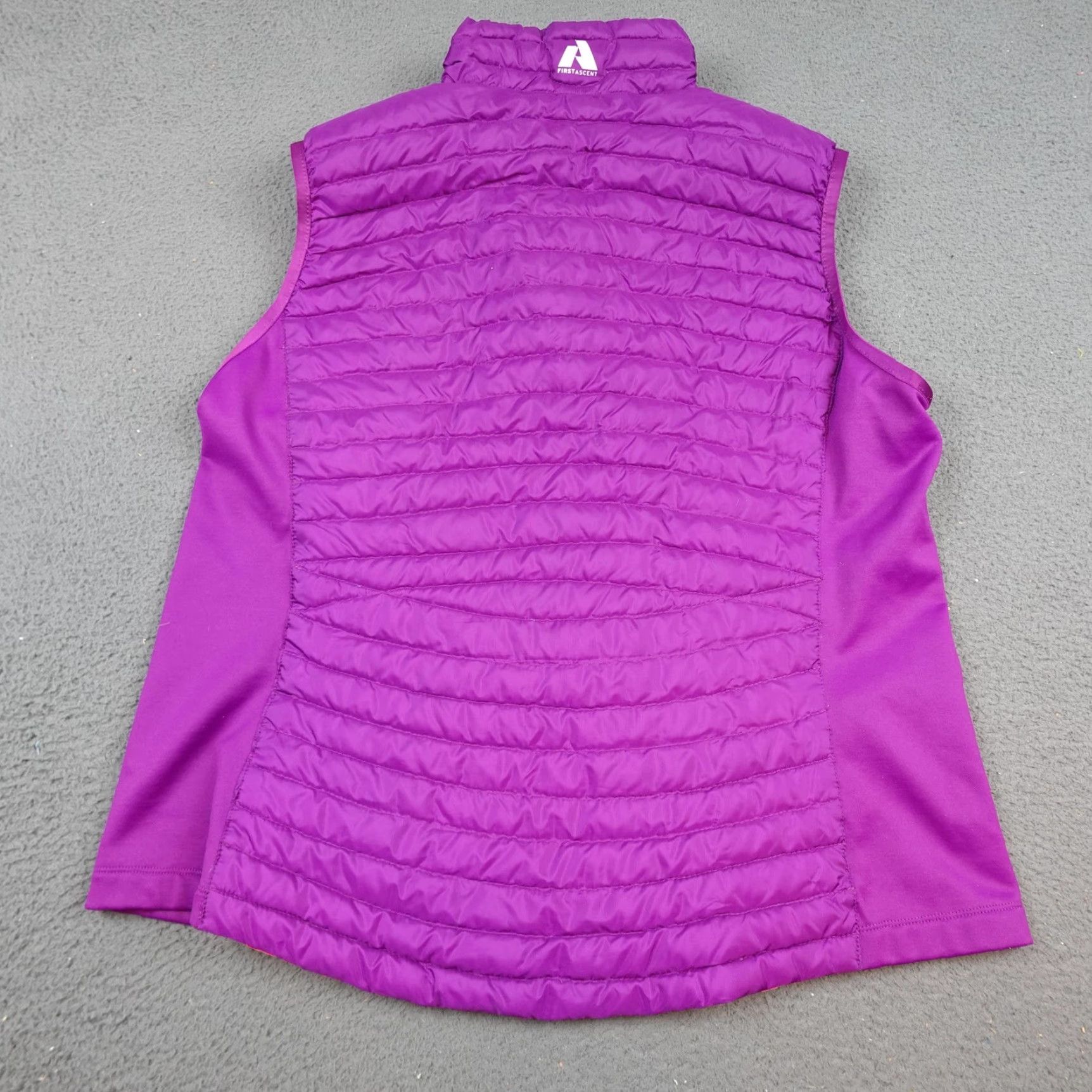Eddie Bauer Eddie Bauer Vest Womens Medium Purple StormDown 800 Insulated Fleece Lined Size M / US 6-8 / IT 42-44 - 7 Thumbnail