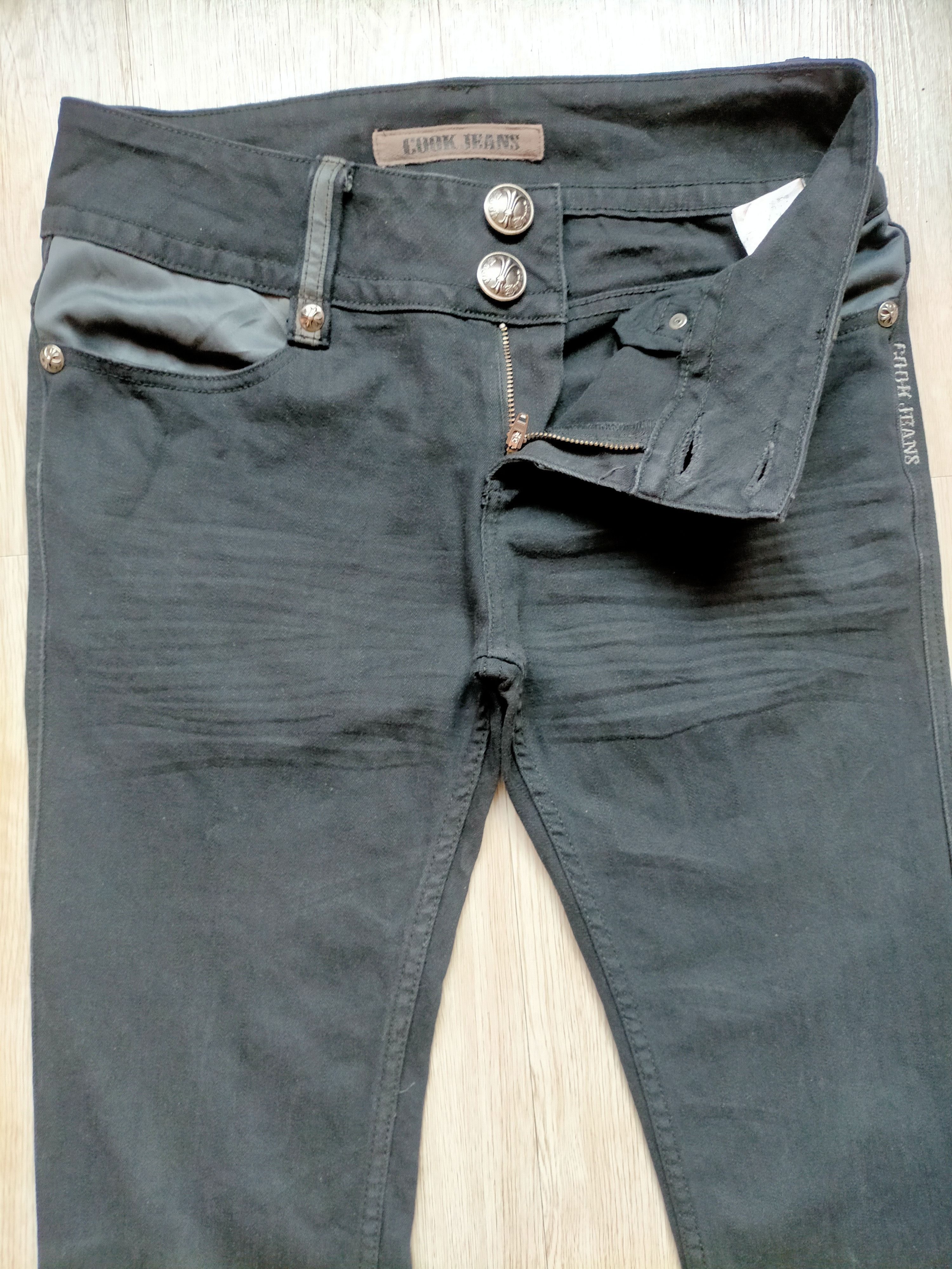 If Six Was Nine Flare Jeans Cook Jeans Chrome Hearts Style Boot cut Black Size US 30 / EU 46 - 7 Thumbnail