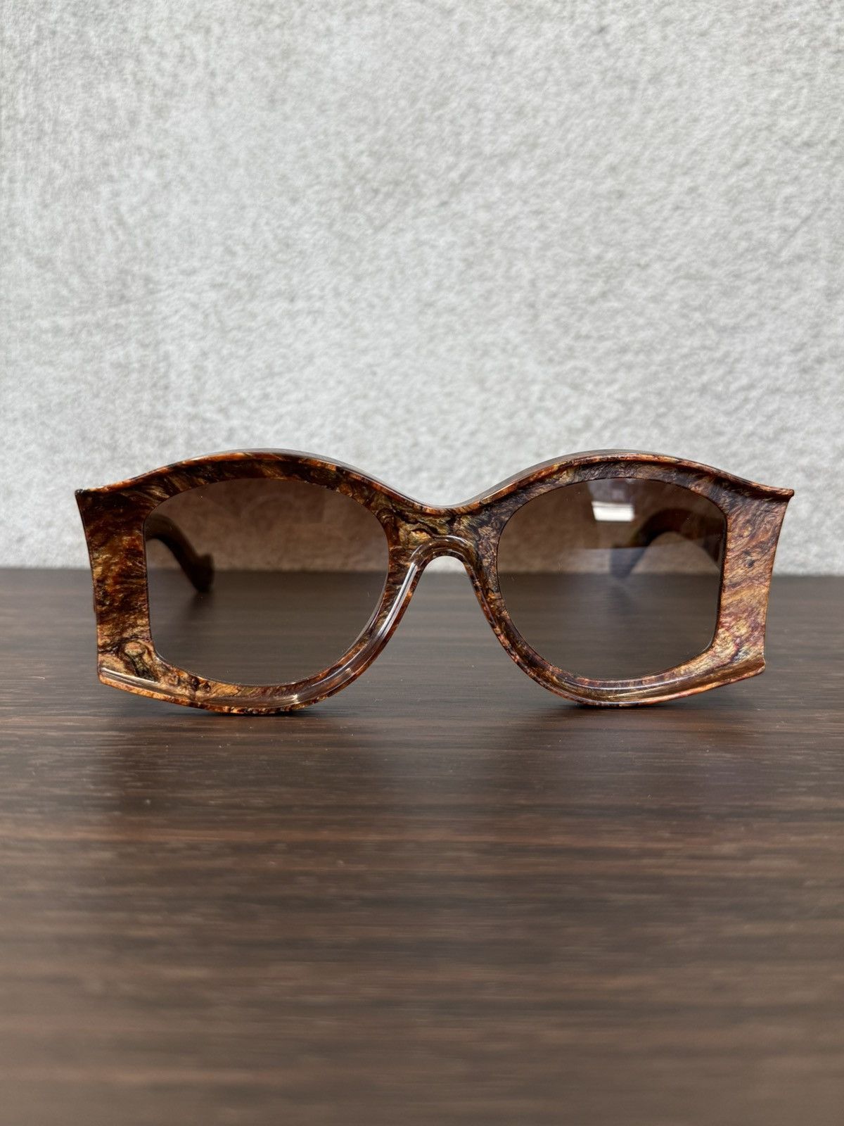 Loewe Loewe Paula's Ibiza Round Acetate Geometric Sunglasses Size ONE SIZE - 2 Thumbnail