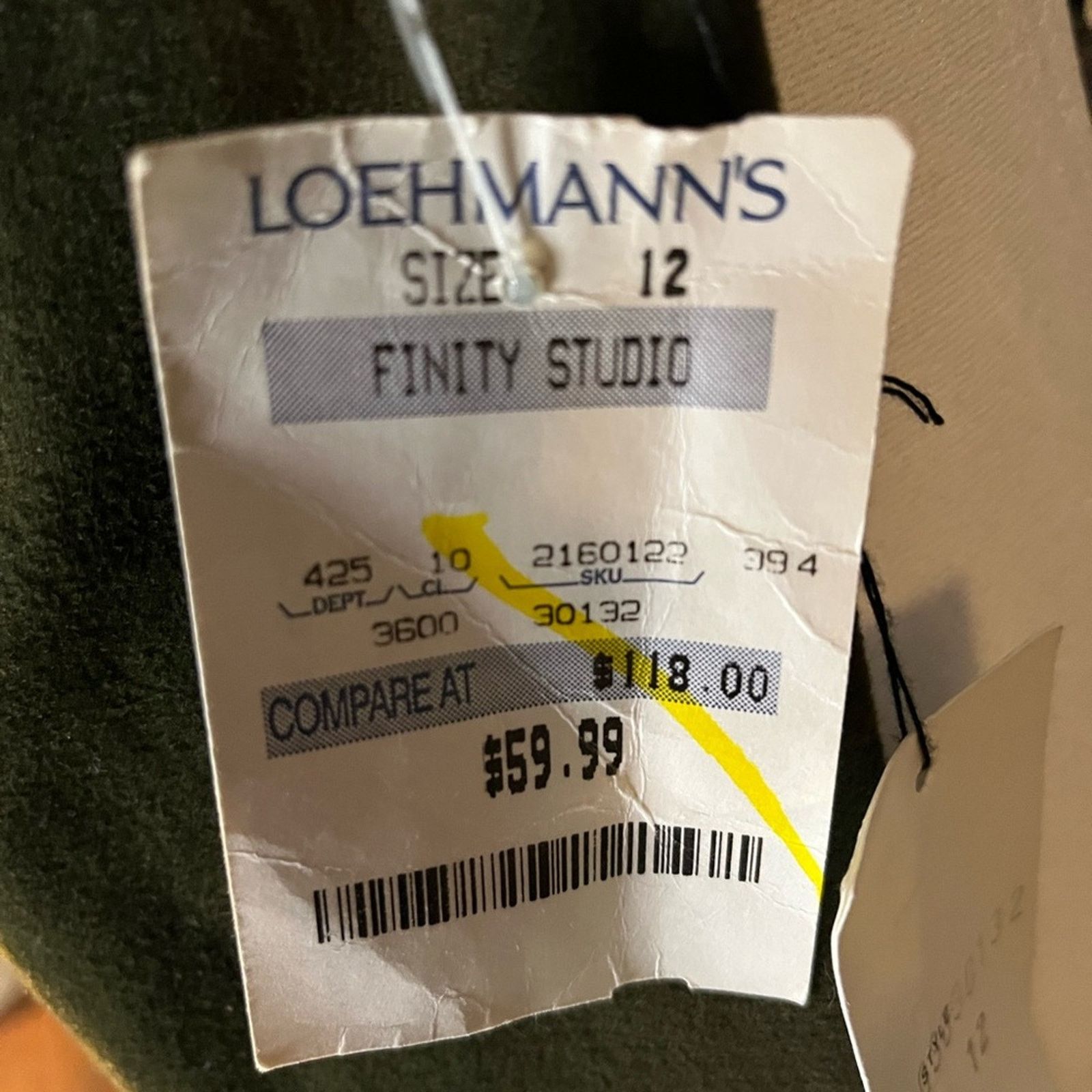 Vintage NWT Finity Studio Pants Size 12 Size 36" / US 14 / IT 50 - 2 Thumbnail