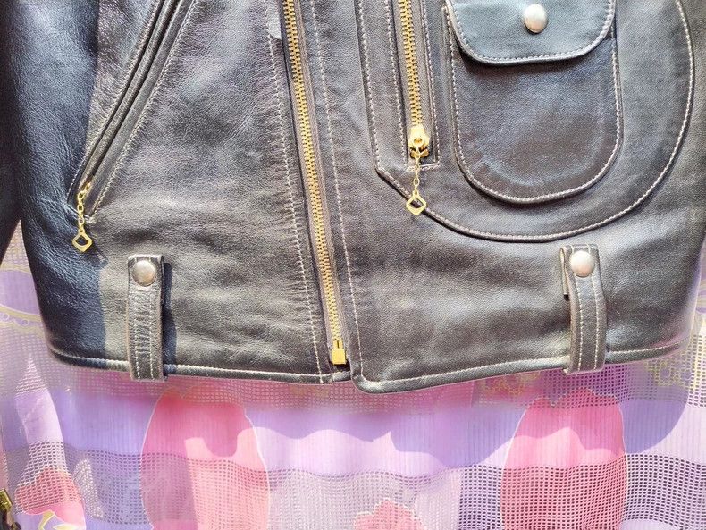 The Real McCoy's The Real McCoy's Buco J24 Vintage Black Horsehide Tea Core Size US S / EU 44-46 / 1 - 4 Thumbnail