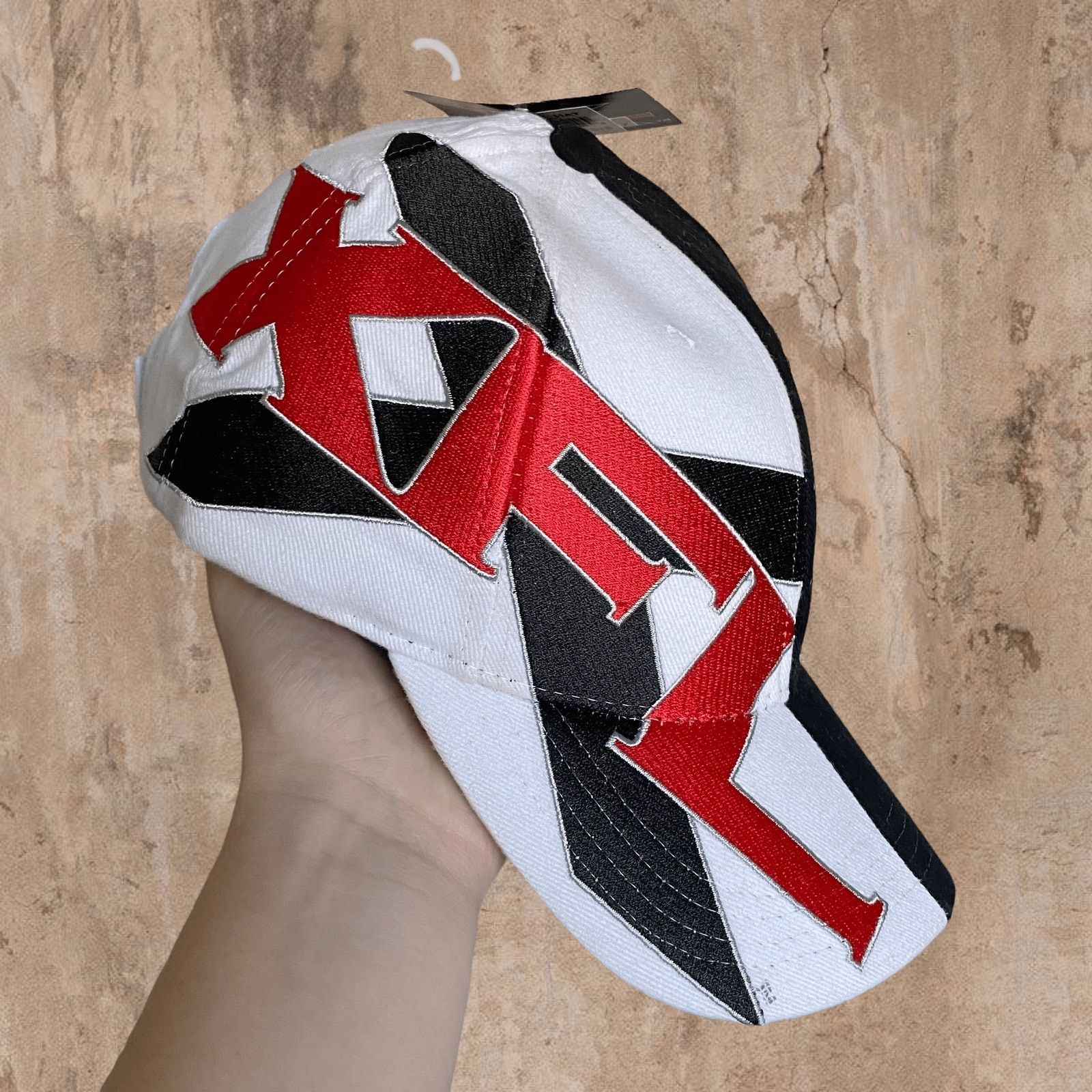 Vintage Vintage Y2K XFL Hat OSFA Large Embroidered Drew Pearson NWT Size ONE SIZE - 1 Thumbnail