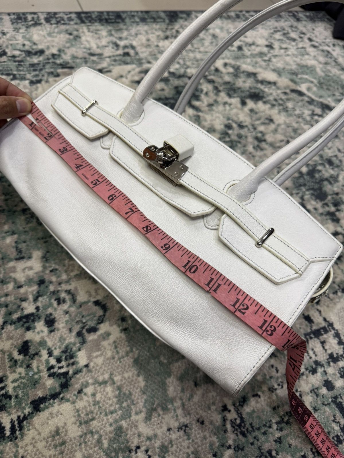 Japanese Brand HAMANO TOKYO BIRKIN STYLE LEATHER HANDBAG Size ONE SIZE - 3 Thumbnail