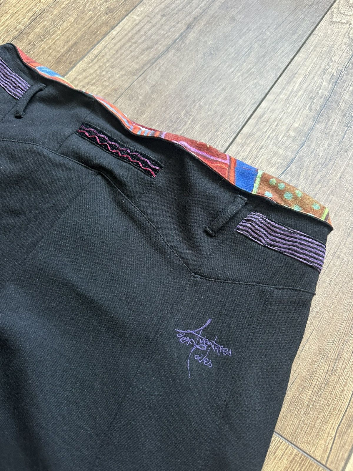 Designer Pants Aventures des Toiles size 42 black Size 30" / US 8 / IT 44 - 13 Thumbnail