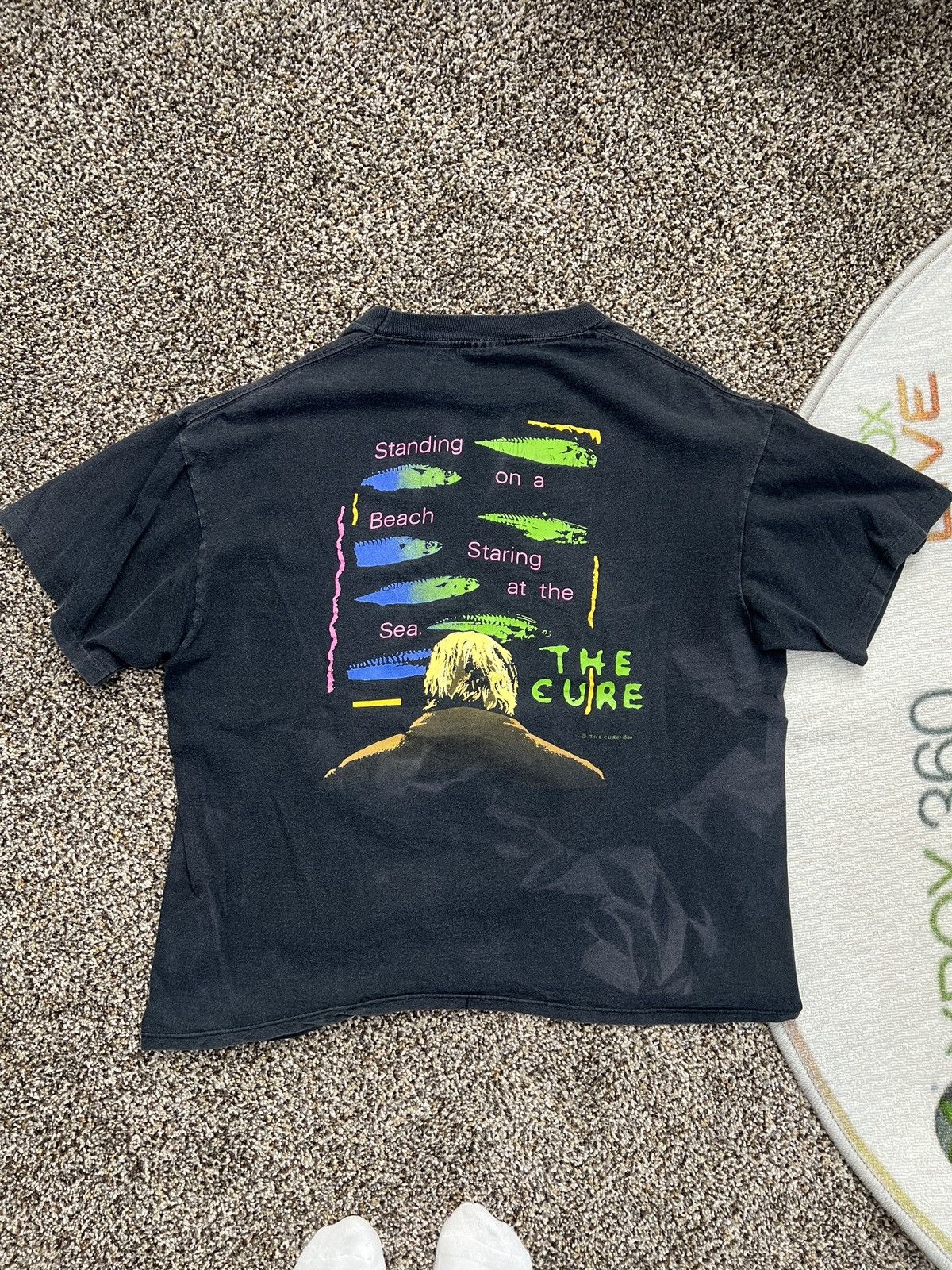 Vintage Faded Thrashed Cure Band Tee Size US XL / EU 56 / 4 - 3 Thumbnail