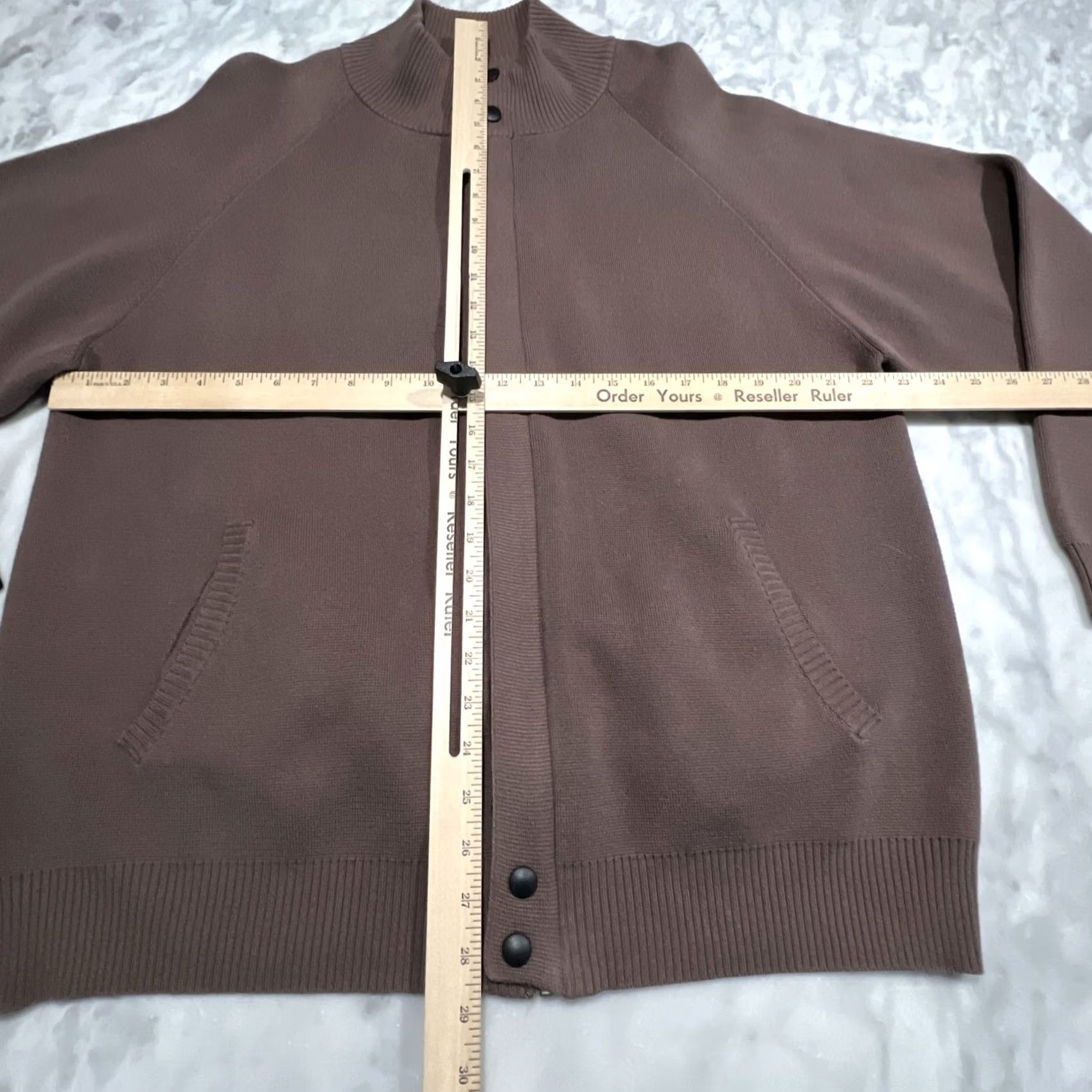Pendleton Pendleton Sweater Cardigan Jacket Size L Full-Zip Snaps Pockets Cotton Brown Size US L / EU 52-54 / 3 - 7 Thumbnail