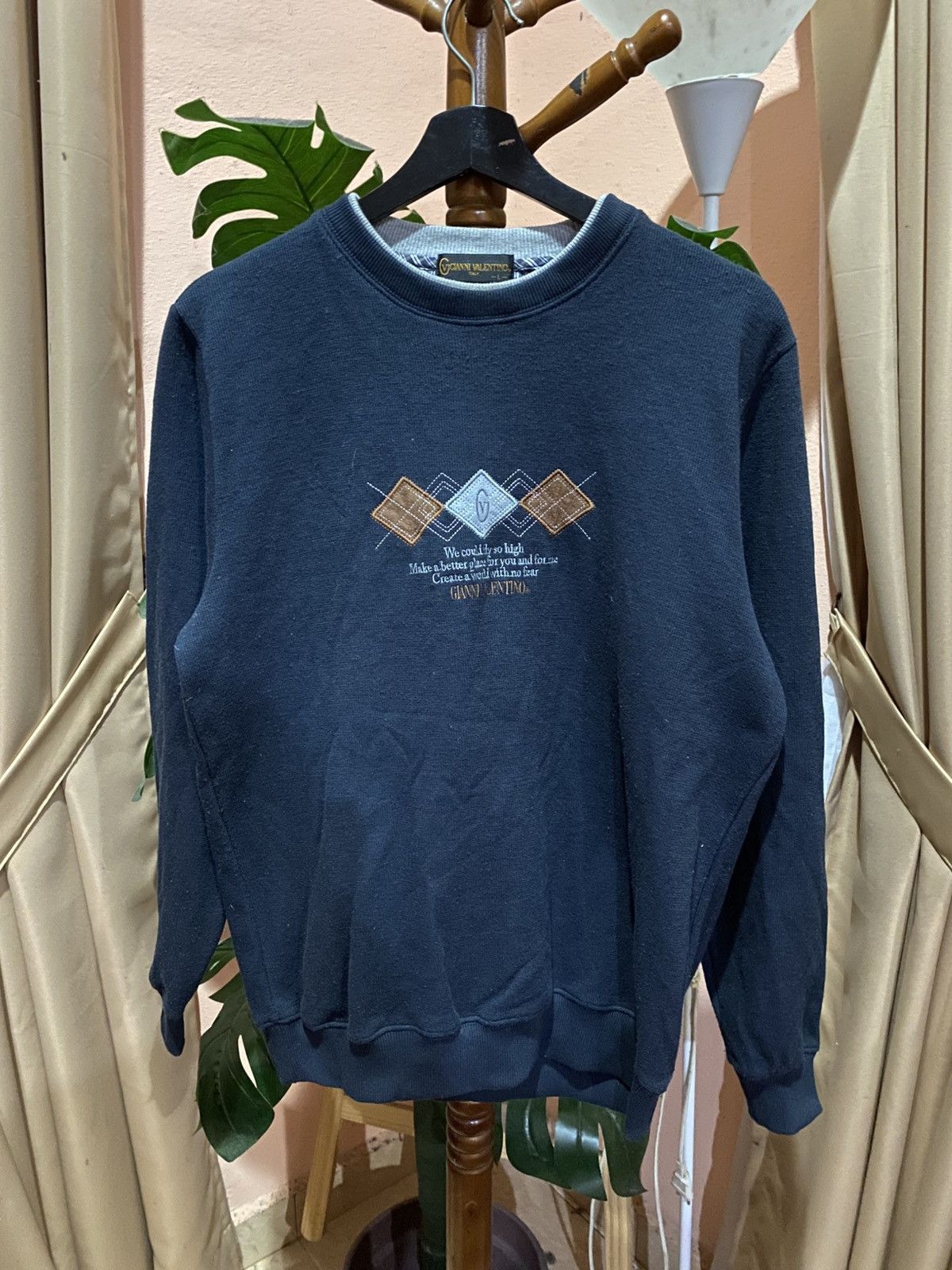 Gianni Valentino VINTAGE GIANNI VALENTINO SWEATSHIRT MADE IN JAPAN Size US L / EU 52-54 / 3 - 1 Thumbnail