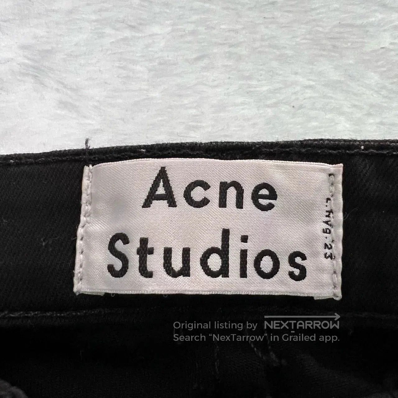 Acne Studios Acne Studios Black Jeans Size 25. Size 25" / US 0 / IT 36 - 3 Thumbnail