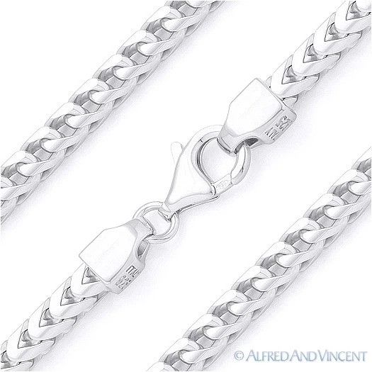Other 4.2mm Arrow Link Franco Italian Chain Bracelet 8.5" Size ONE SIZE - 1 Thumbnail