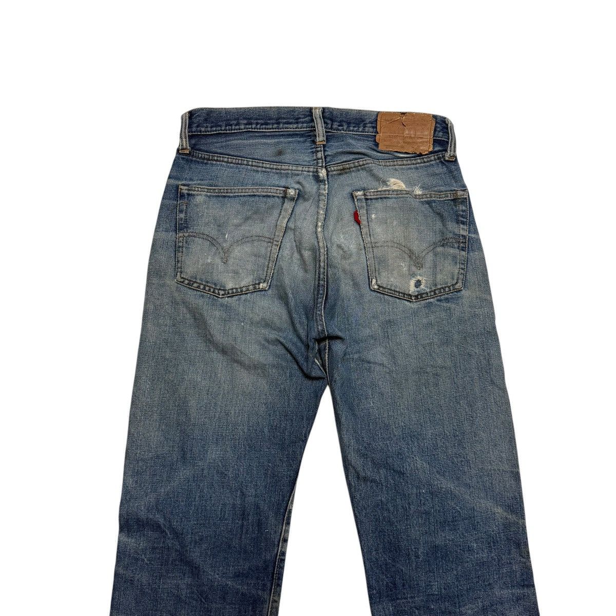 Levi's Vintage 60s Levis 501 Rindem Selvedge Button 6 Jeans Size US 30 / EU 46 - 11 Thumbnail