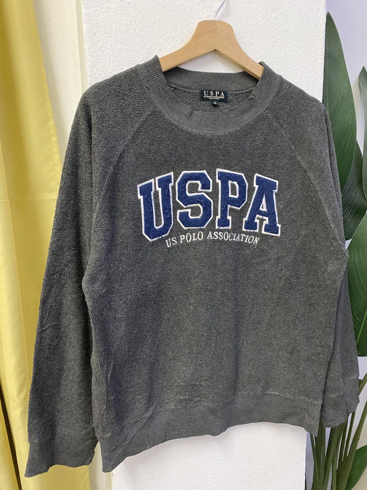 U.S. Polo Assn. × Vintage Vintage US Polo Association Fleece Sweatshirt Size US S / EU 44-46 / 1 - 2 Thumbnail
