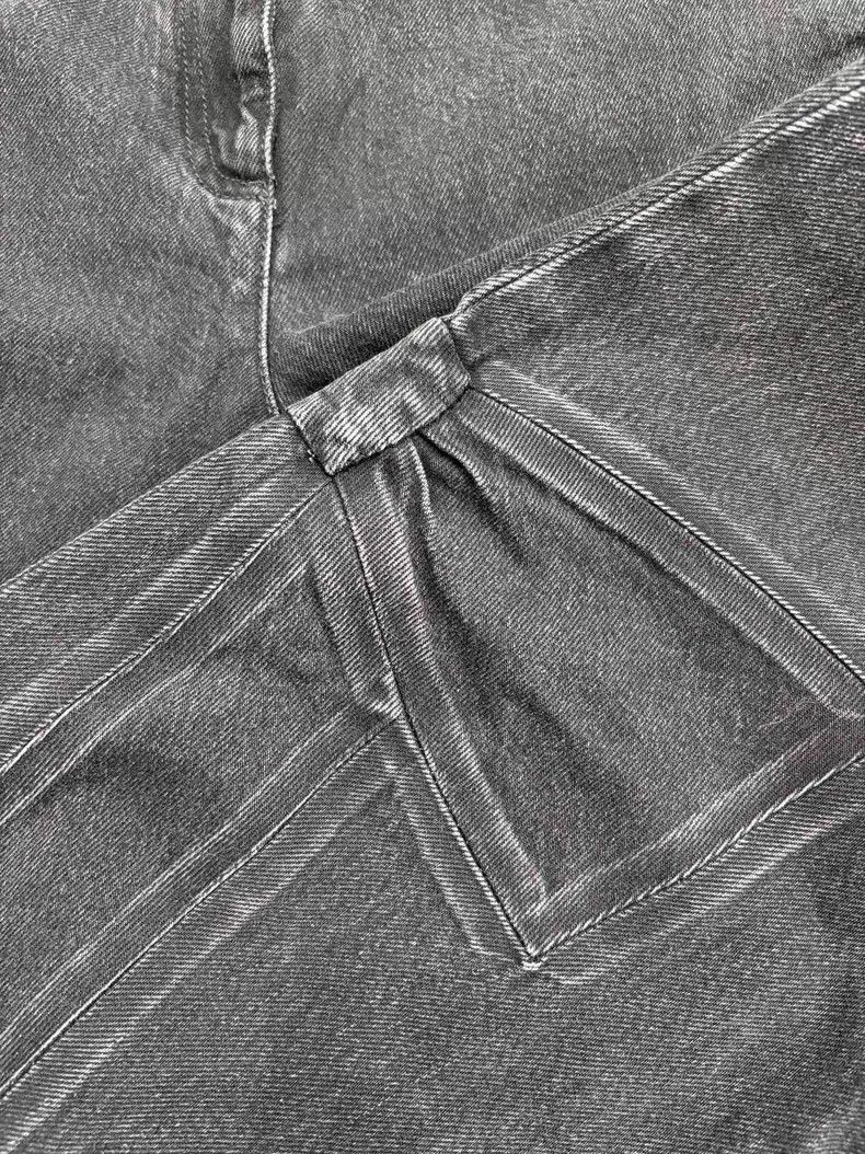 Chanel Chanel Black bow jeans Size 25" / US 0 / IT 36 - 3 Thumbnail