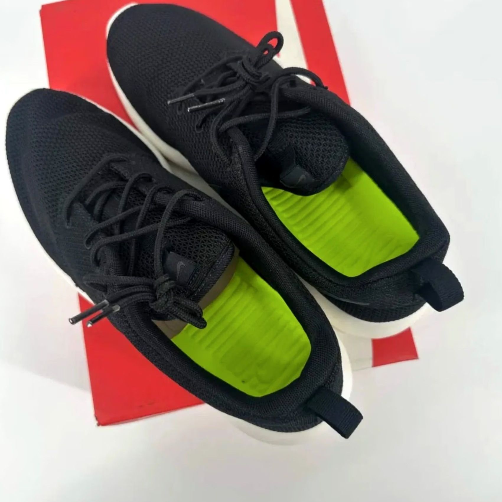 Nike Nike Roshe Run One Black Sail Sneakers 11.5 Men 2015 Size US 12 / EU 45 - 5 Thumbnail