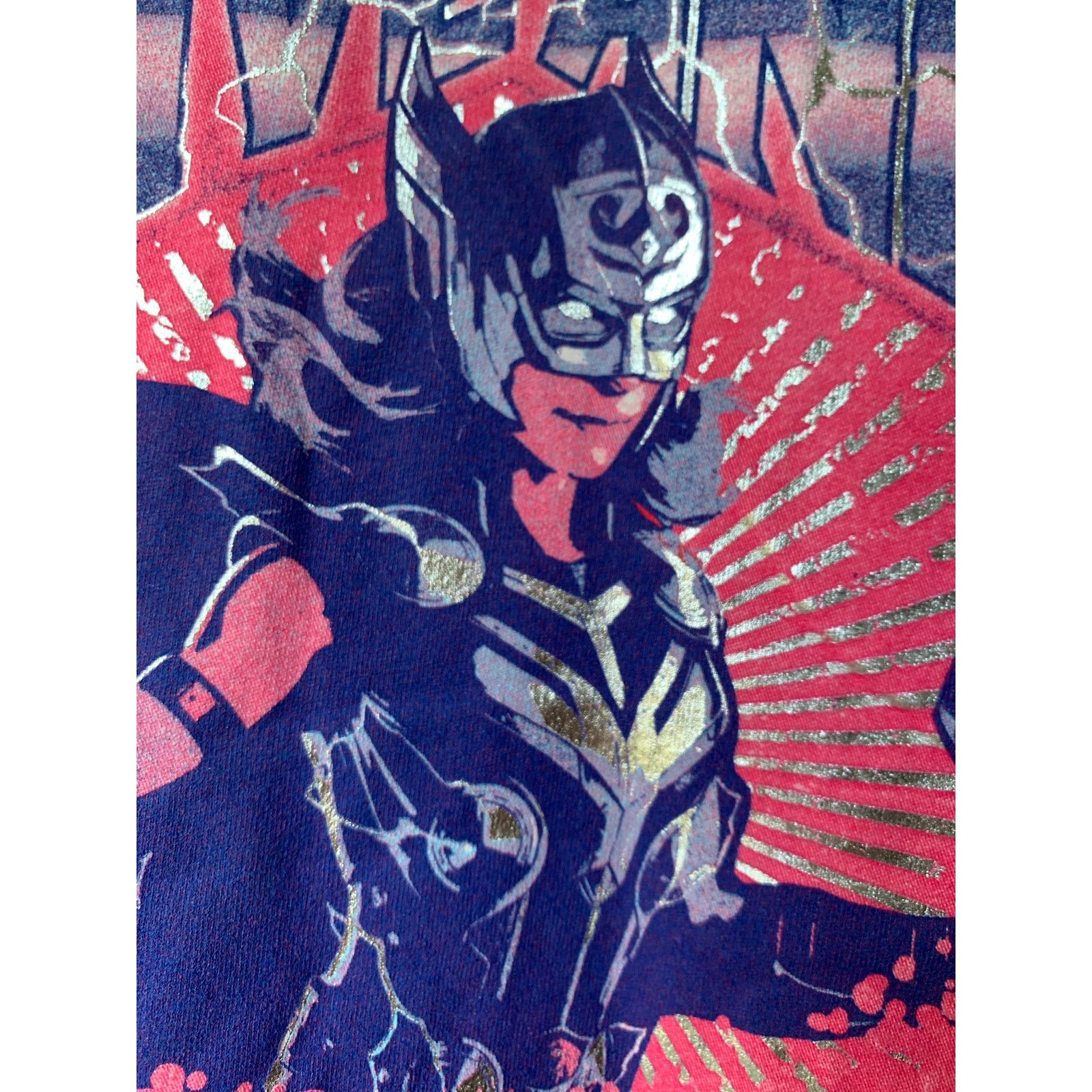 Disney Marvel Thor Love & Thunder Jane Foster Tie Dye Baby Tee NWT Size XS / US 0-2 / IT 36-38 - 3 Thumbnail