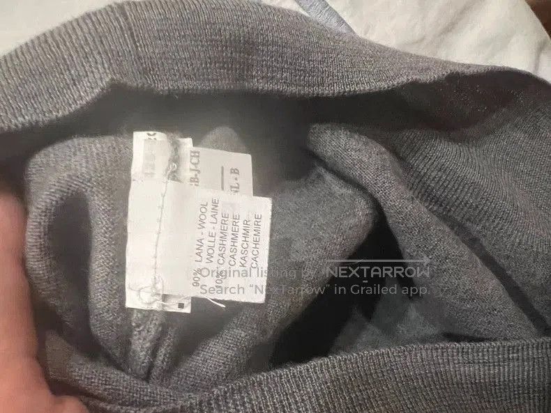 Brunello Cucinelli Brunello Cucinelli Cashmere Wool Sweater. Size US L / EU 52-54 / 3 - 5 Thumbnail