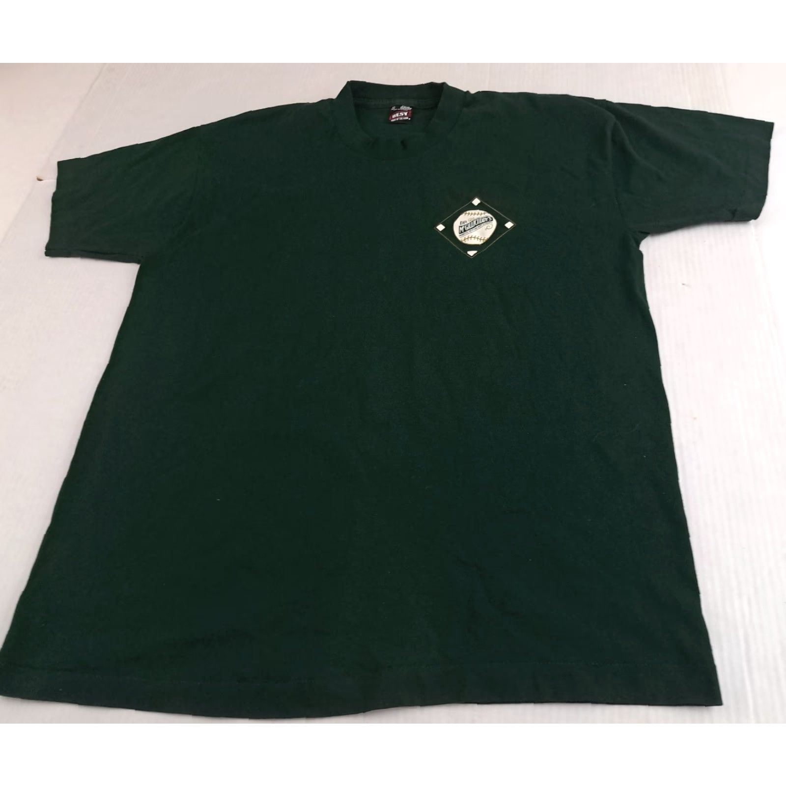 Fruit Of The Loom VINTAGE Fruit of the Loom USA Baseball Diamond Green T-Shirt XL Men’s Shirts? Size US XL / EU 56 / 4 - 6 Thumbnail