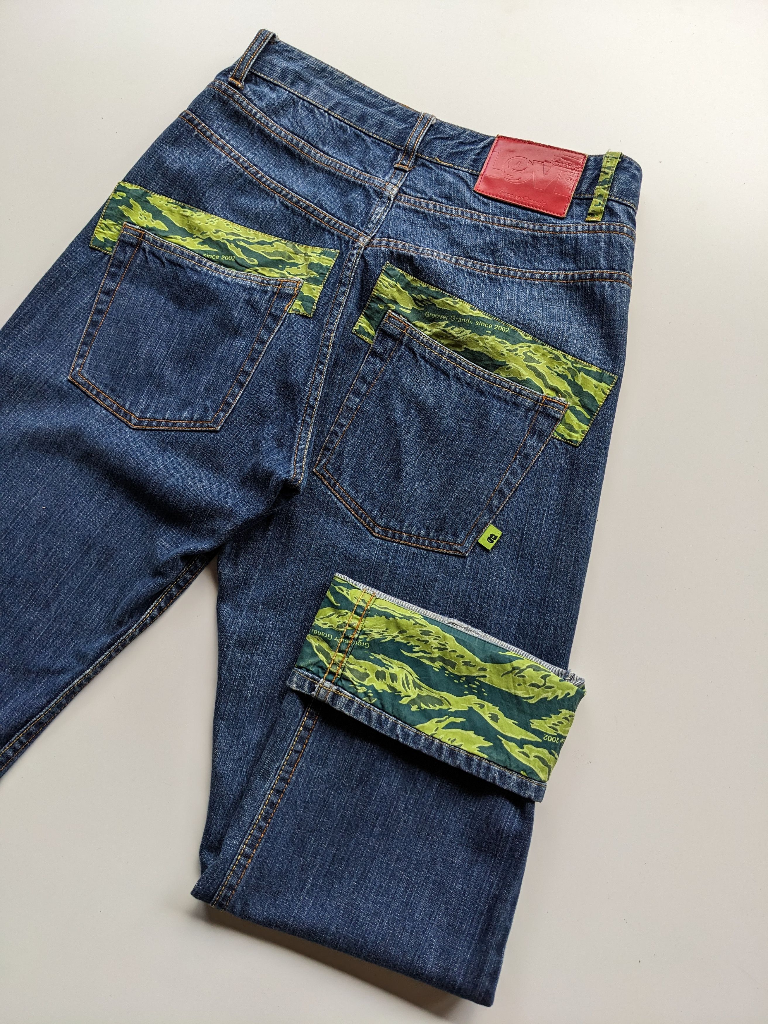 Japanese Brand Japanese brand Groover Grand camo jeans Size US 29 - 1 Thumbnail