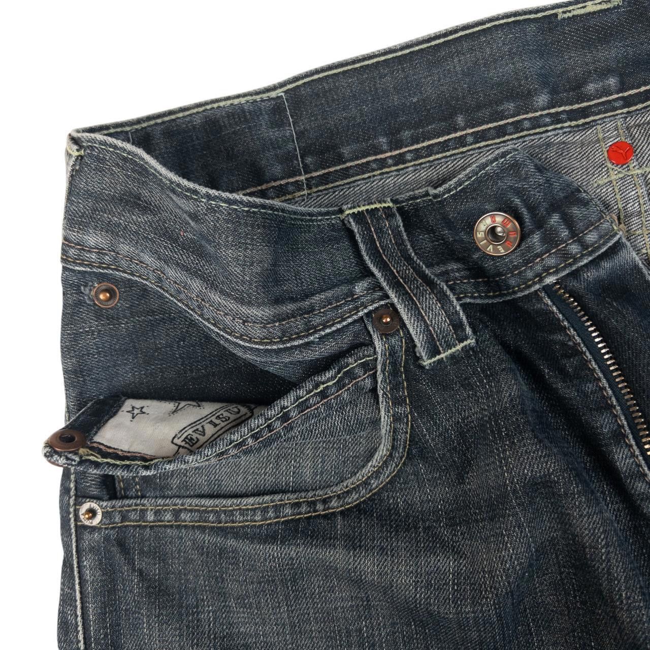Evisu Vintage Puma X Evisu Double Gull Denim Jeans Size W33 Size US 32 / EU 48 - 5 Thumbnail