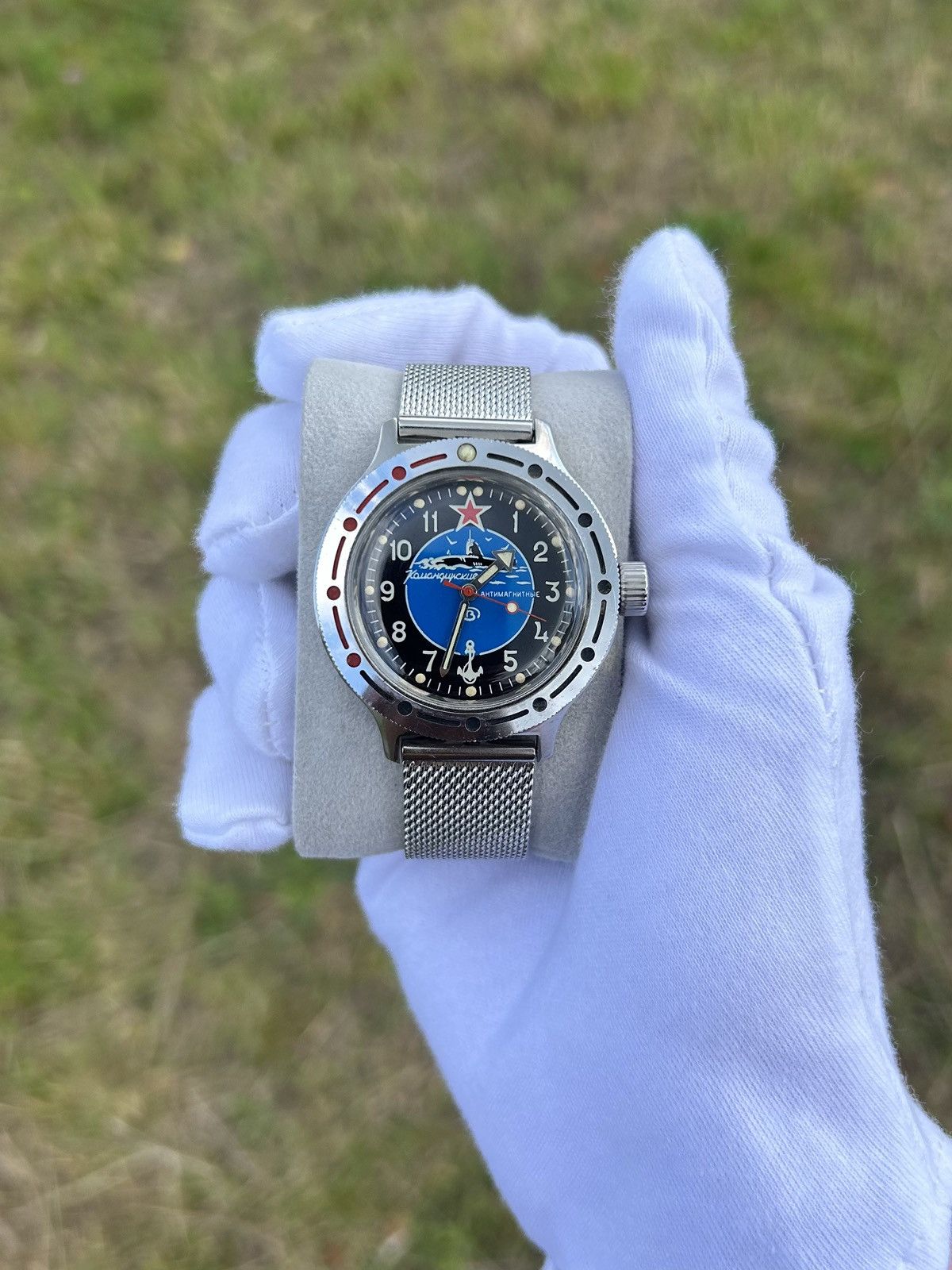 Vintage Watch Vostok Amphibia Soviet USSR Mechanical 1980s