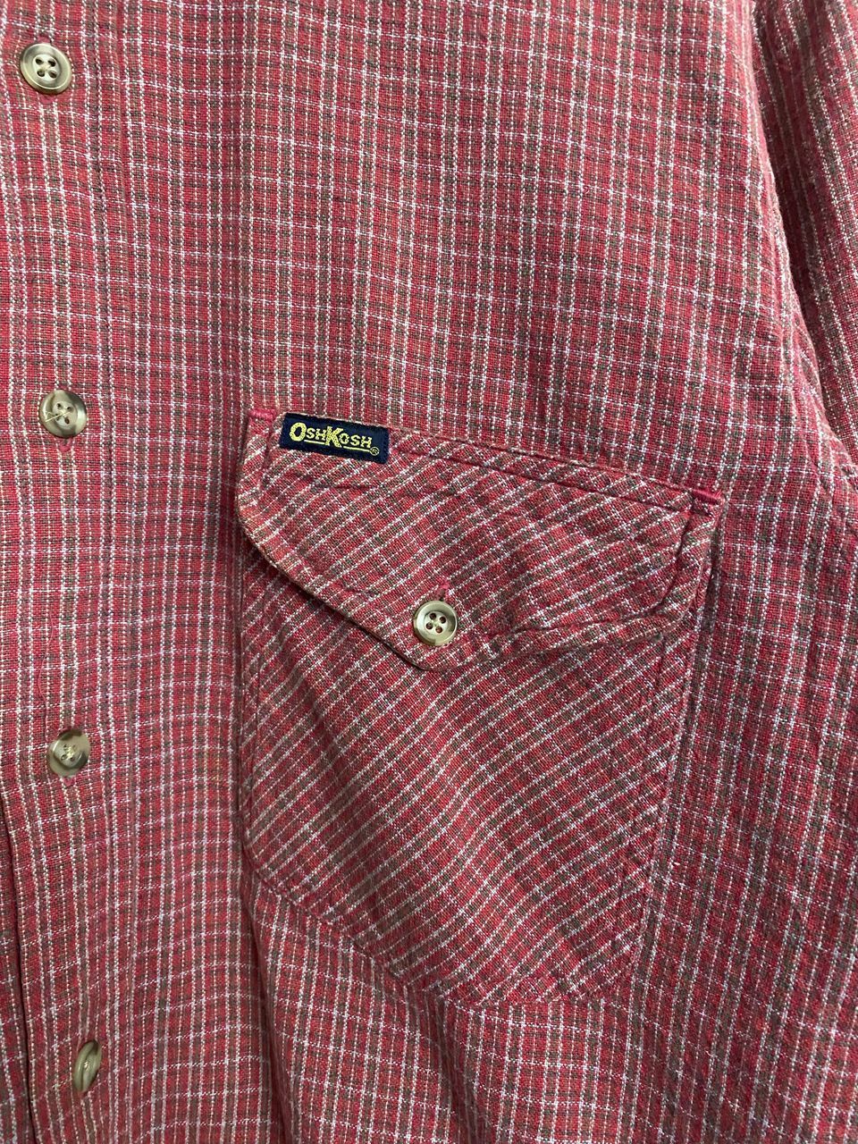 Oshkosh Vintage Oshkosh Checkered Flanel Button Ups Size US M / EU 48-50 / 2 - 5 Thumbnail