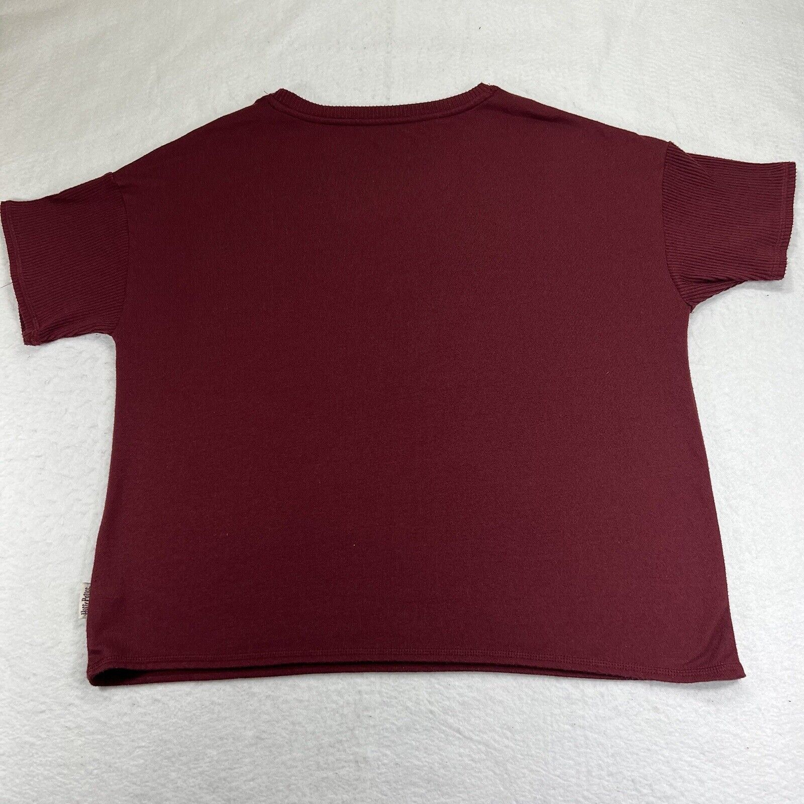Universal Studios Harry Potter Large Maroon Sweater Hogwarts Houses Design Size L / US 10 / IT 46 - 10 Thumbnail