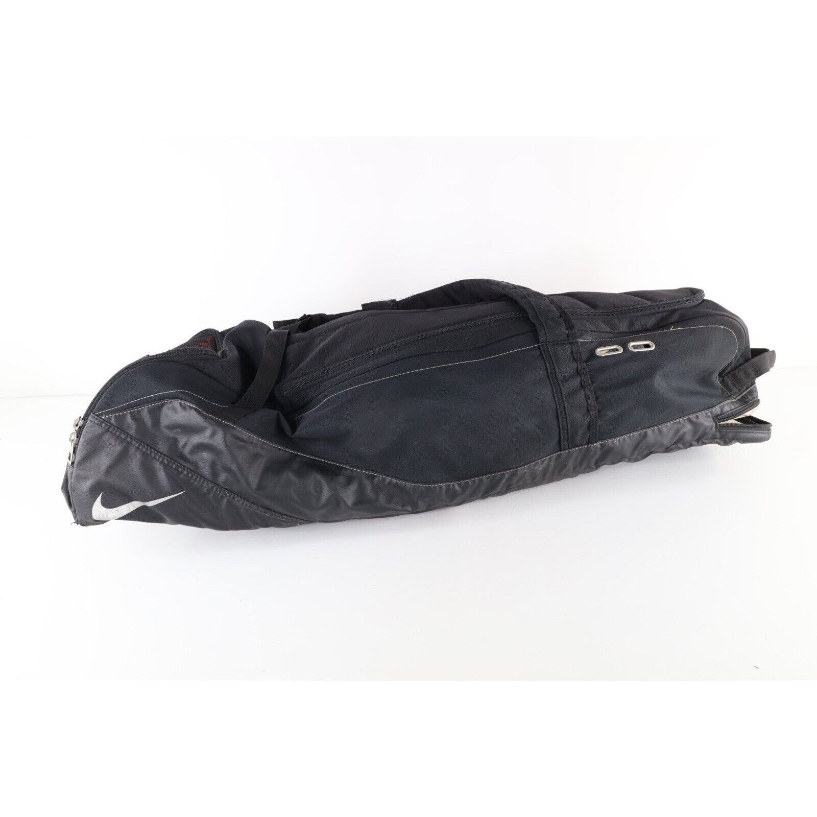 Nike × Vintage Vintage Nike Big Swoosh Logo Distressed Baseball Bat Bag Size ONE SIZE - 8 Thumbnail