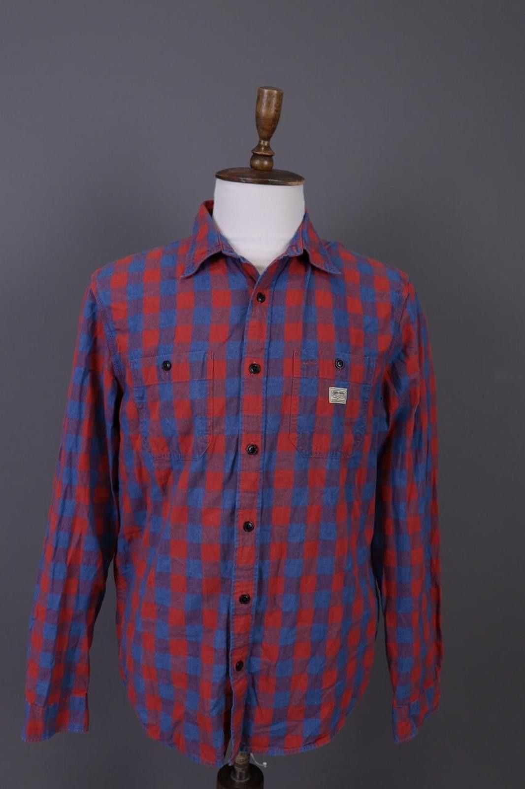 Denim & Supply Ralph Lauren Denim & Supply Ralph Lauren Plaid 2 Pockets Shirt Size L Size US L / EU 52-54 / 3 - 1 Thumbnail
