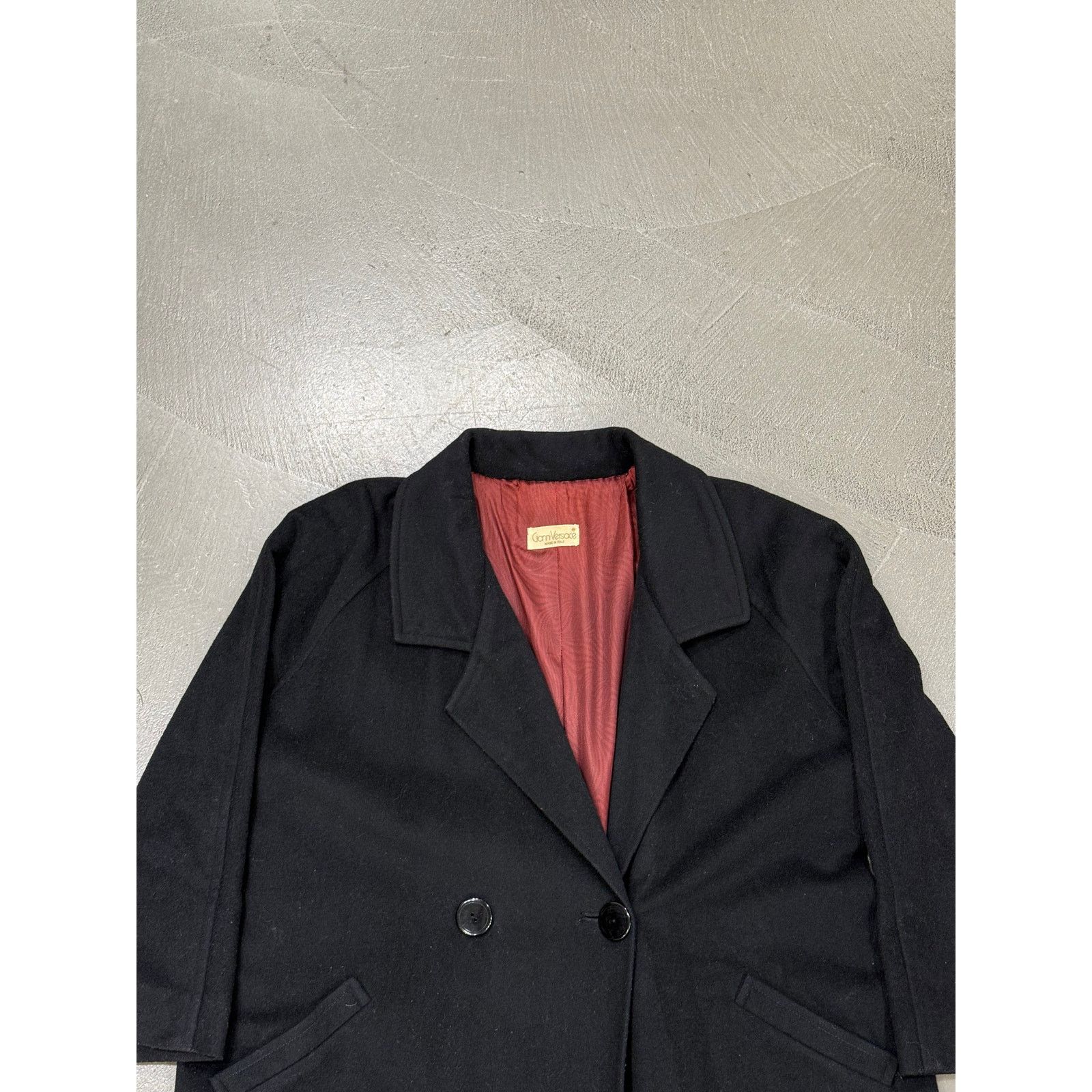 Versace 1980s Gianni Versace wool coat Size US M / EU 48-50 / 2 - 3 Thumbnail