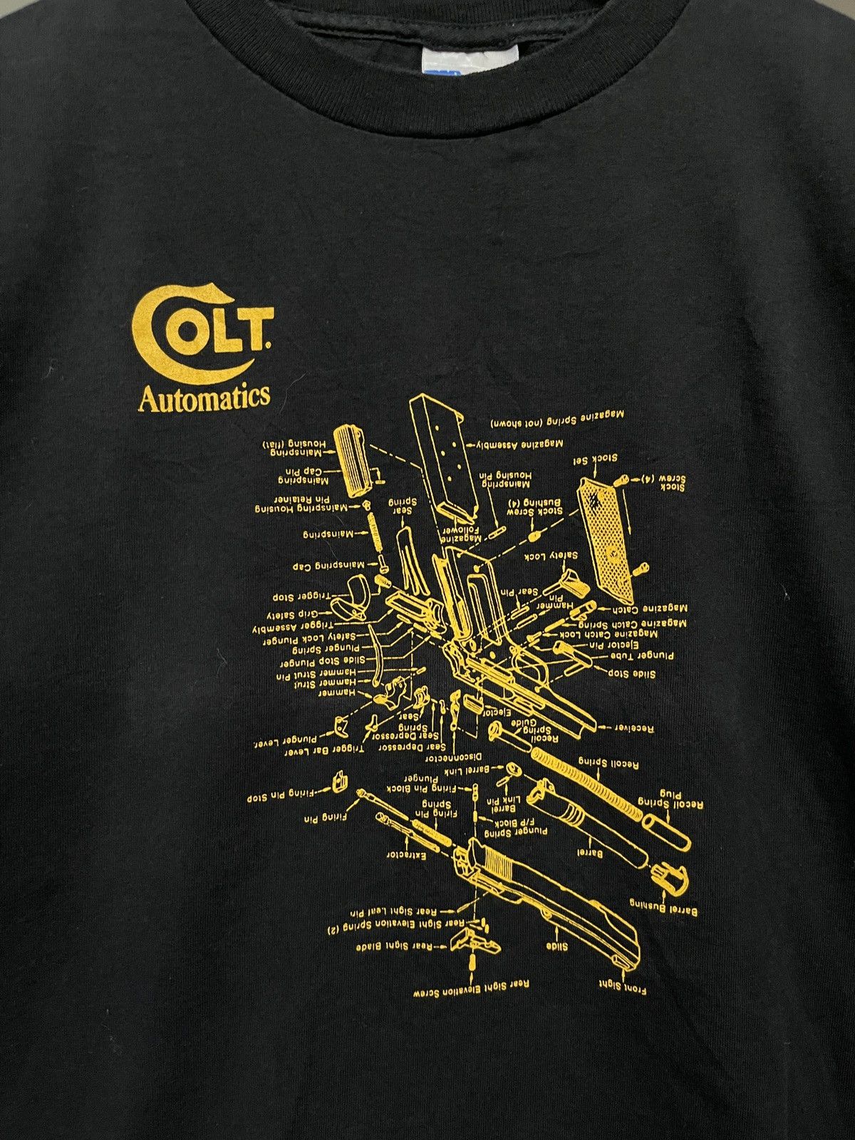 Vintage Vintage Colts Automatics Anatomy Kings Gun Works Tee Size US M / EU 48-50 / 2 - 5 Thumbnail