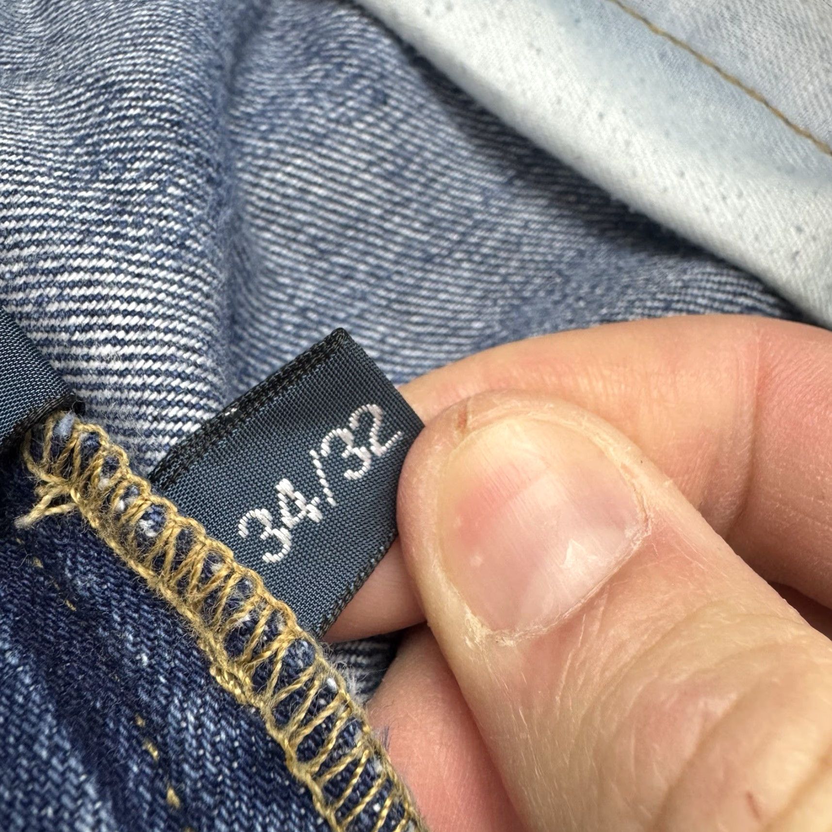 Polo Ralph Lauren Vintage Polo Ralph Lauren Jeans Adult 34x32 Straight Leg Hipster Denim Blue Cotton 90s Mens Pants Size US S / EU 44-46 / 1 - 5 Thumbnail