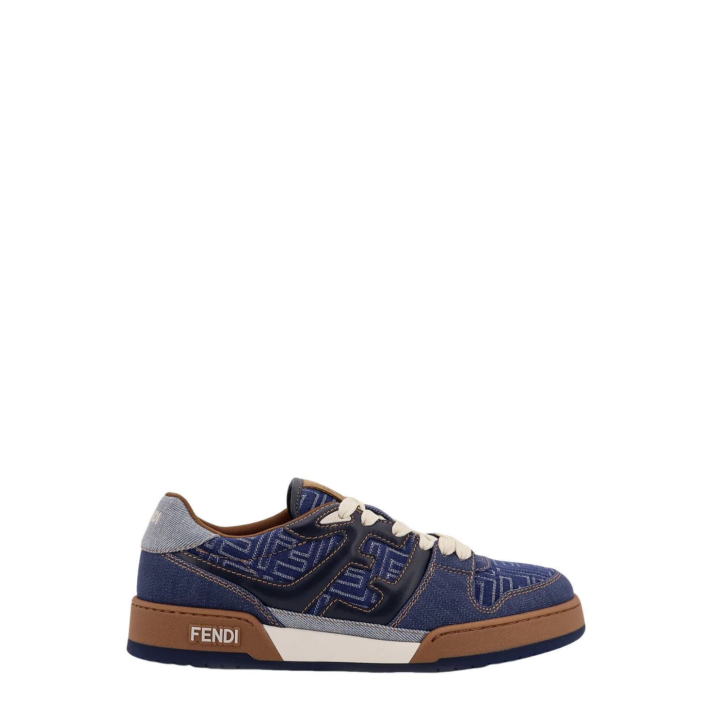 FENDI Match $995 Blue Sneakers New & Authentic (Men's size:8