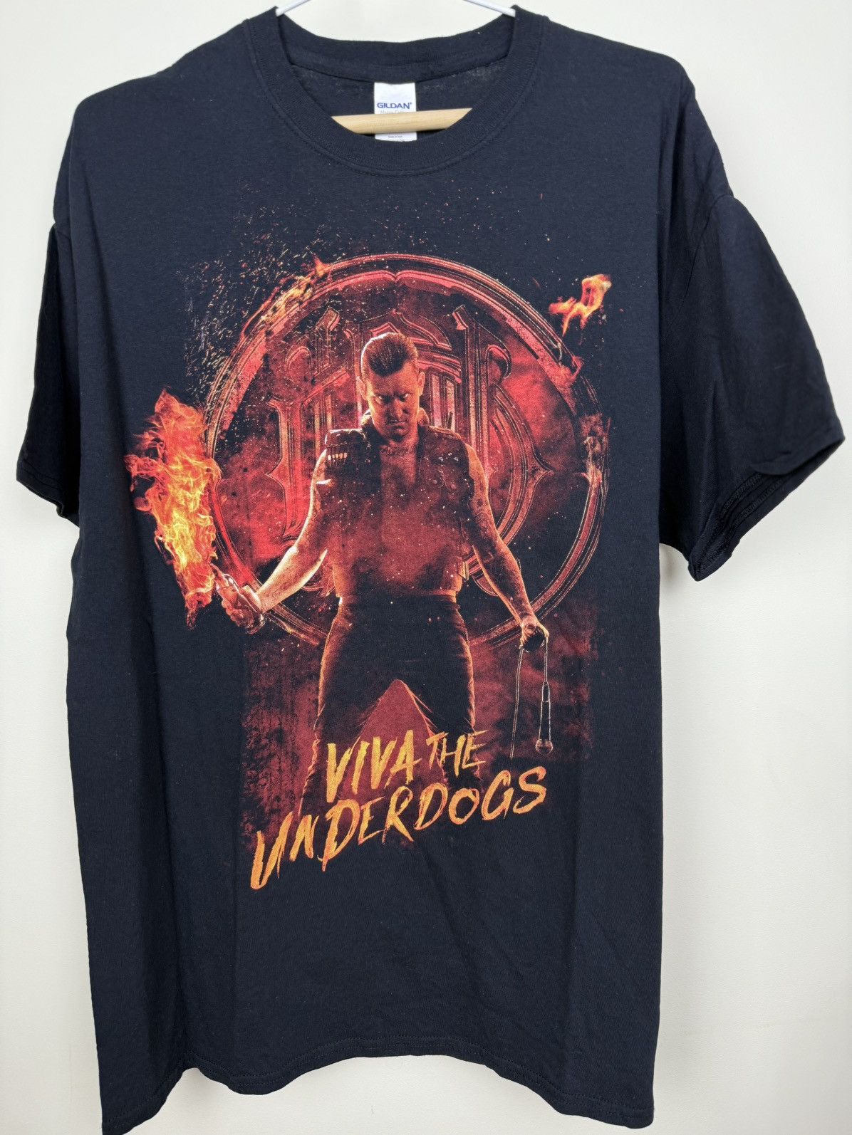 Vintage Parkway Drive Viva The Underdogs Graphic T-Shirt Merch Size US XL / EU 56 / 4 - 1 Thumbnail