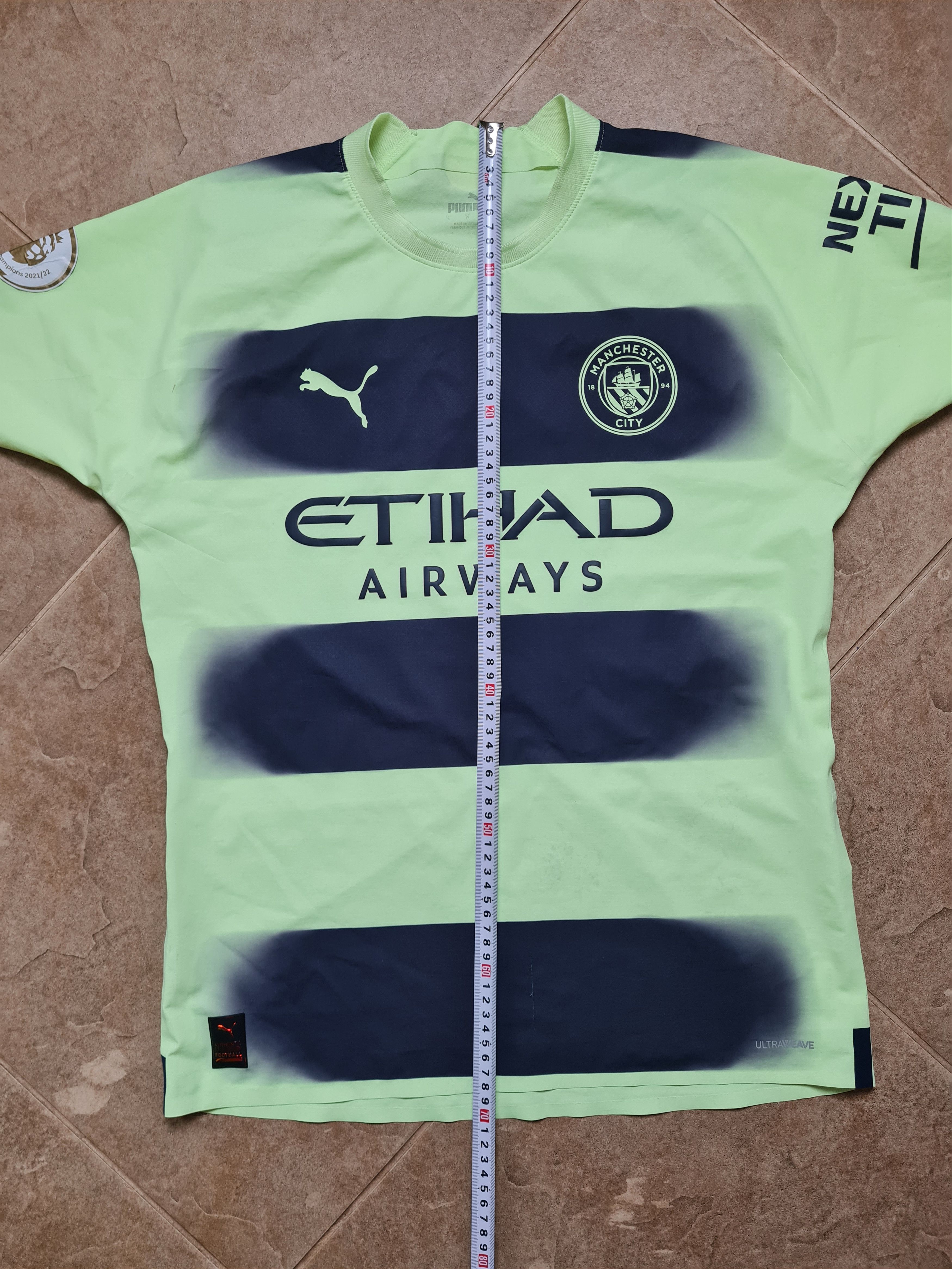 Puma Manchester City Football 22/23 Third Shirt Puma 765733-03 Size US S / EU 44-46 / 1 - 13 Thumbnail