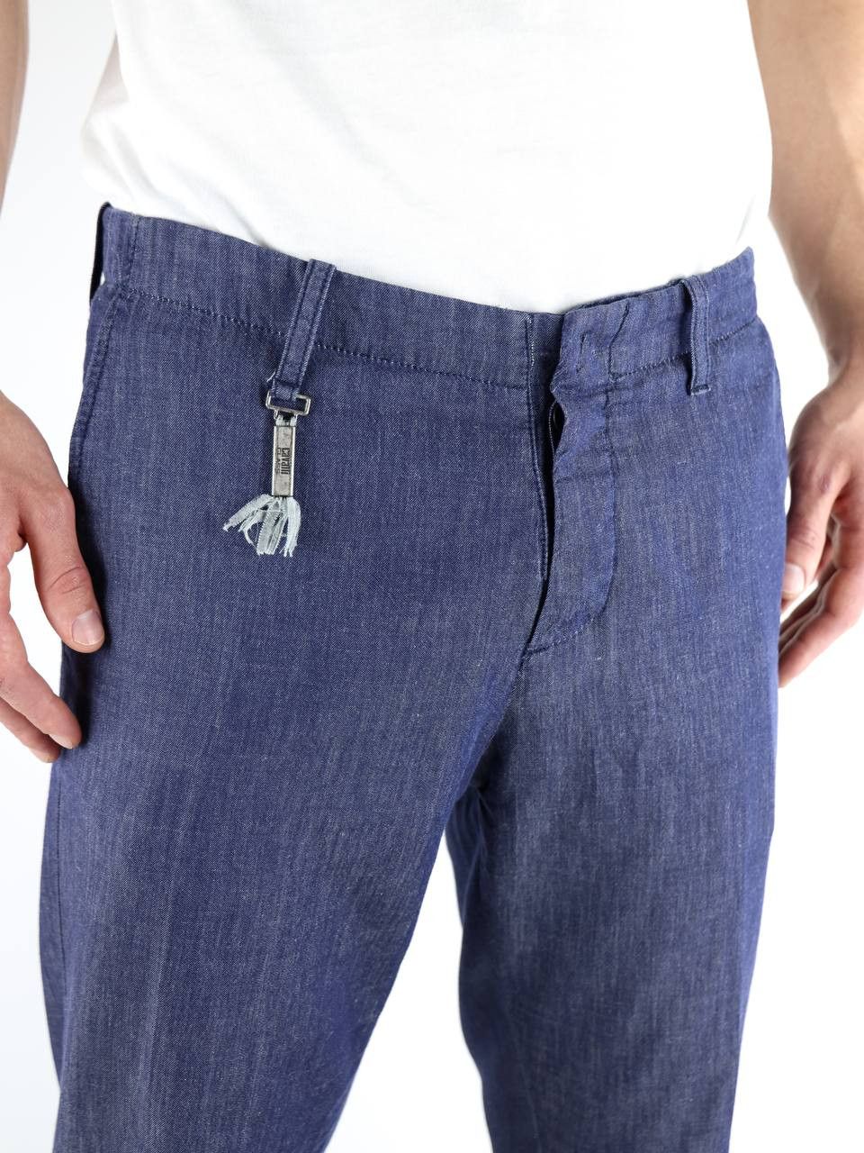 Roberto Cavalli ROBERTO CAVALLI CLASS Slim Fit chinos pants trousers Size US 34 / EU 50 - 2 Thumbnail