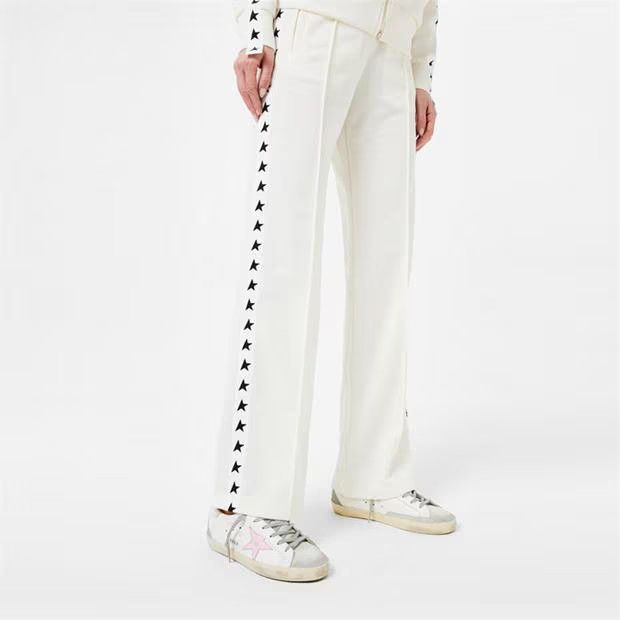 Golden Goose o1g2r1mq1024 Tracksuit Bottoms in White & Black Size 25" / US 0 / IT 36 - 7 Thumbnail