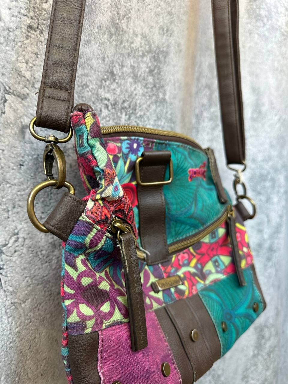 Desigual Desigual Purse Bag Crossbody Travel Handbag Clutch Tote Size ONE SIZE - 3 Thumbnail