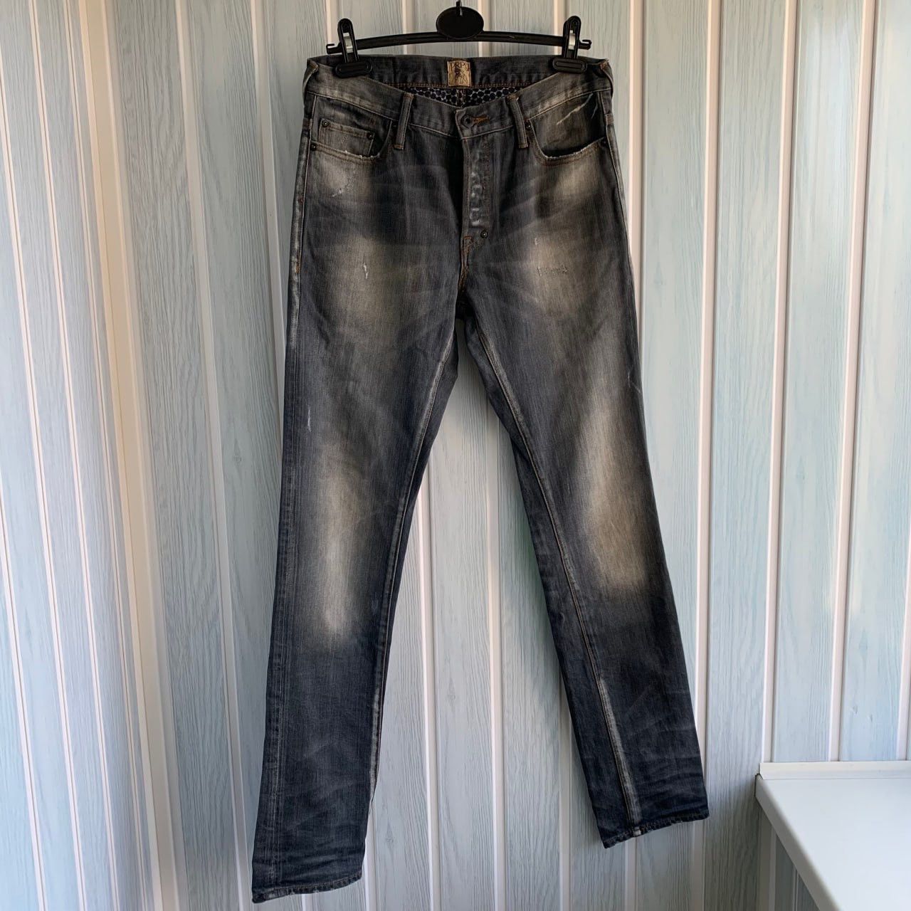 Designer × Japanese Brand × Prps PRPS Gremlin Fit Bruised Never Broke Faded Cotton Jeans Size US 31 - 1 Thumbnail