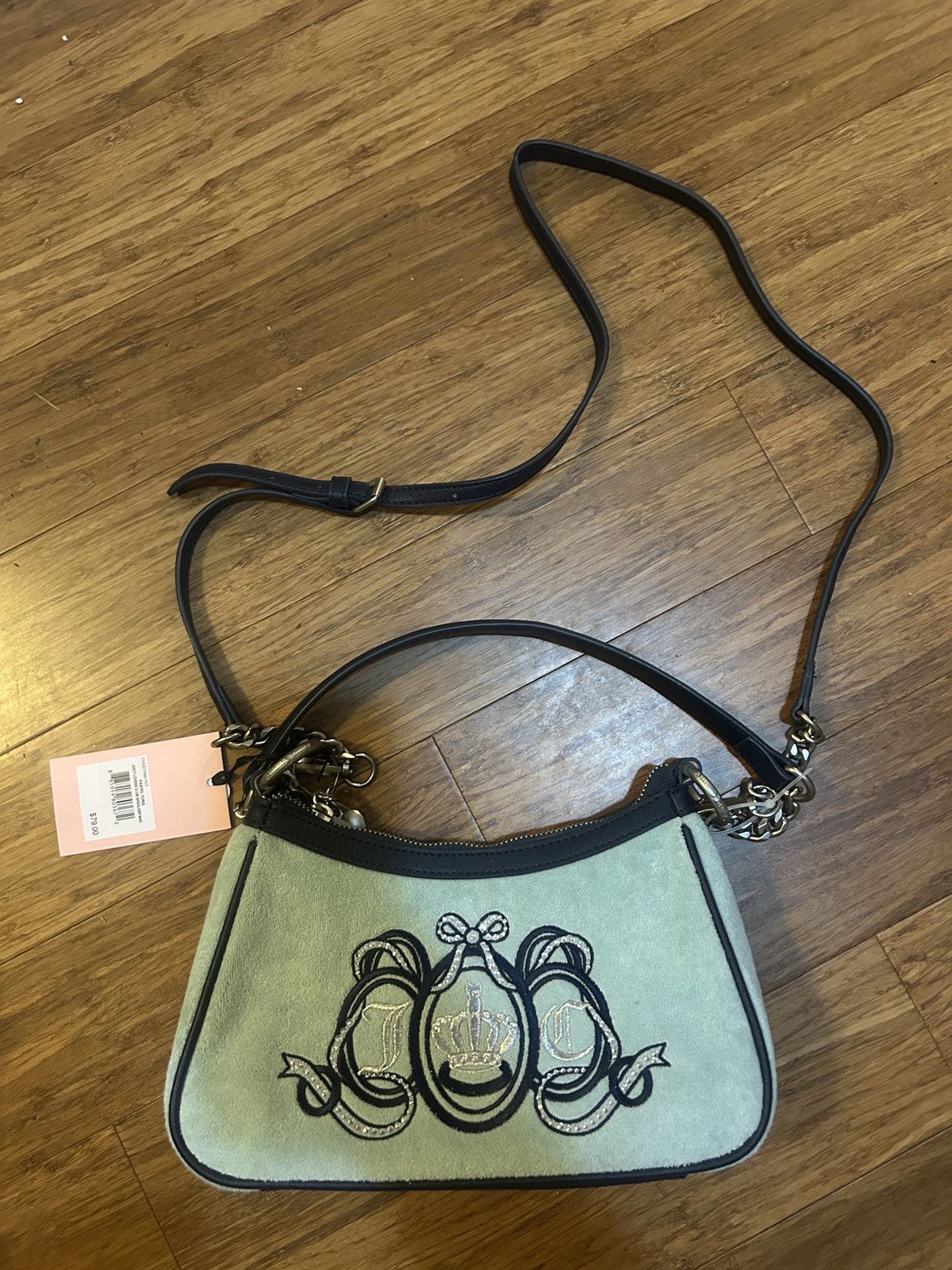 Juicy Couture Juicy Couture Juicy Lovers Club Shoulder Bag Blue Size ONE SIZE - 2 Thumbnail