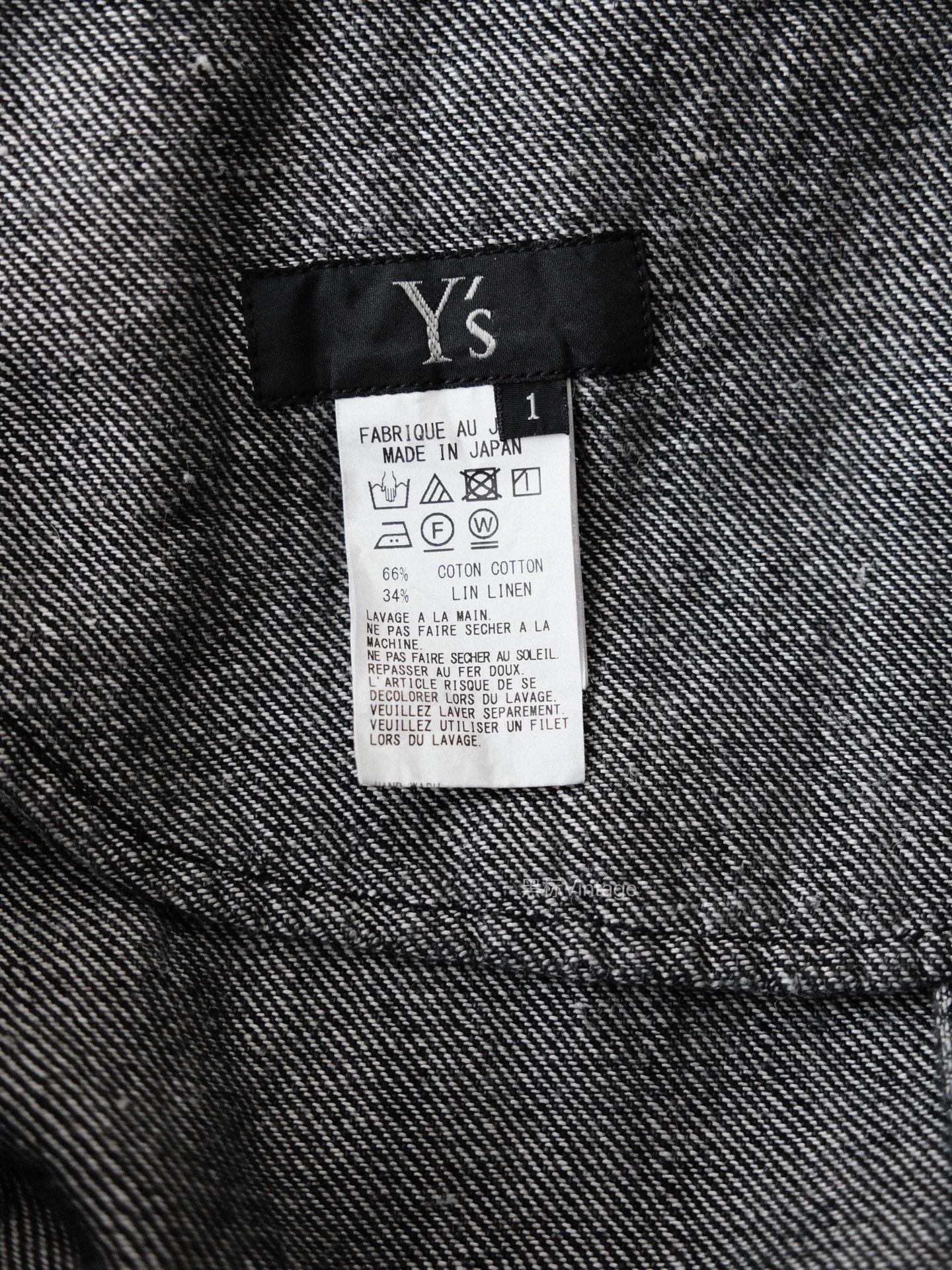 Yohji Yamamoto Yohji Yamamoto YS 18AW Vtg Linen-Cotton Windbreaker Wmn Size S / US 4 / IT 40 - 9 Thumbnail