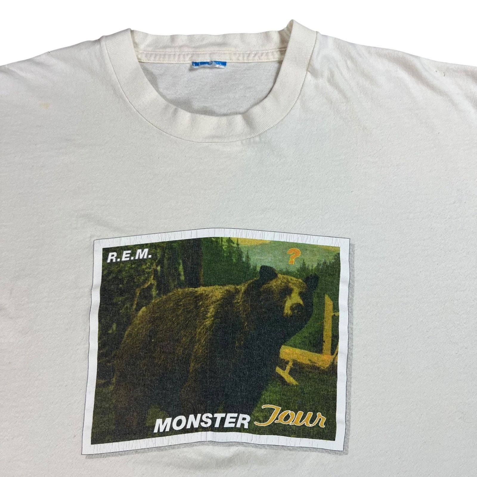 Band Tees × Vintage Vintage 1995 R.E.M. Monster Tour Boston band tee (XL) Size US XL / EU 56 / 4 - 2 Thumbnail
