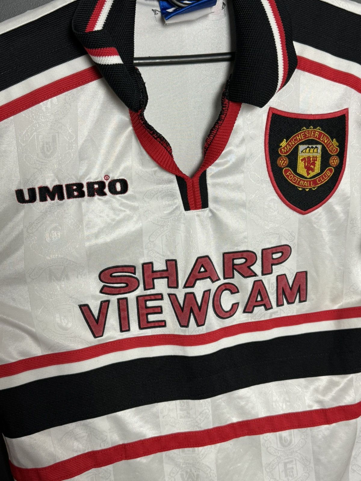Umbro KIDS Manchester United 97/99 Away Football Jersey T-Shirt Size US XS / EU 42 / 0 - 3 Thumbnail