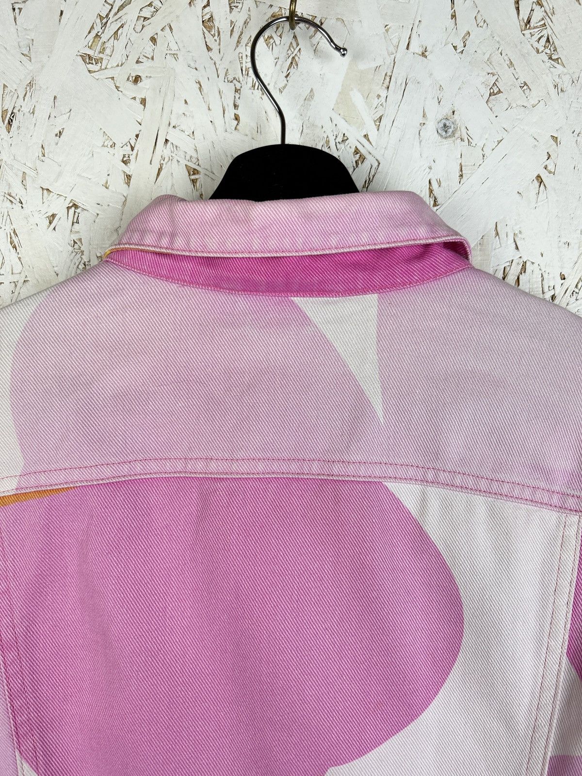 Marimekko Vintage Marimekko Unikko Jeans Denim Flower Jacket 42 Size M / US 6-8 / IT 42-44 - 7 Thumbnail