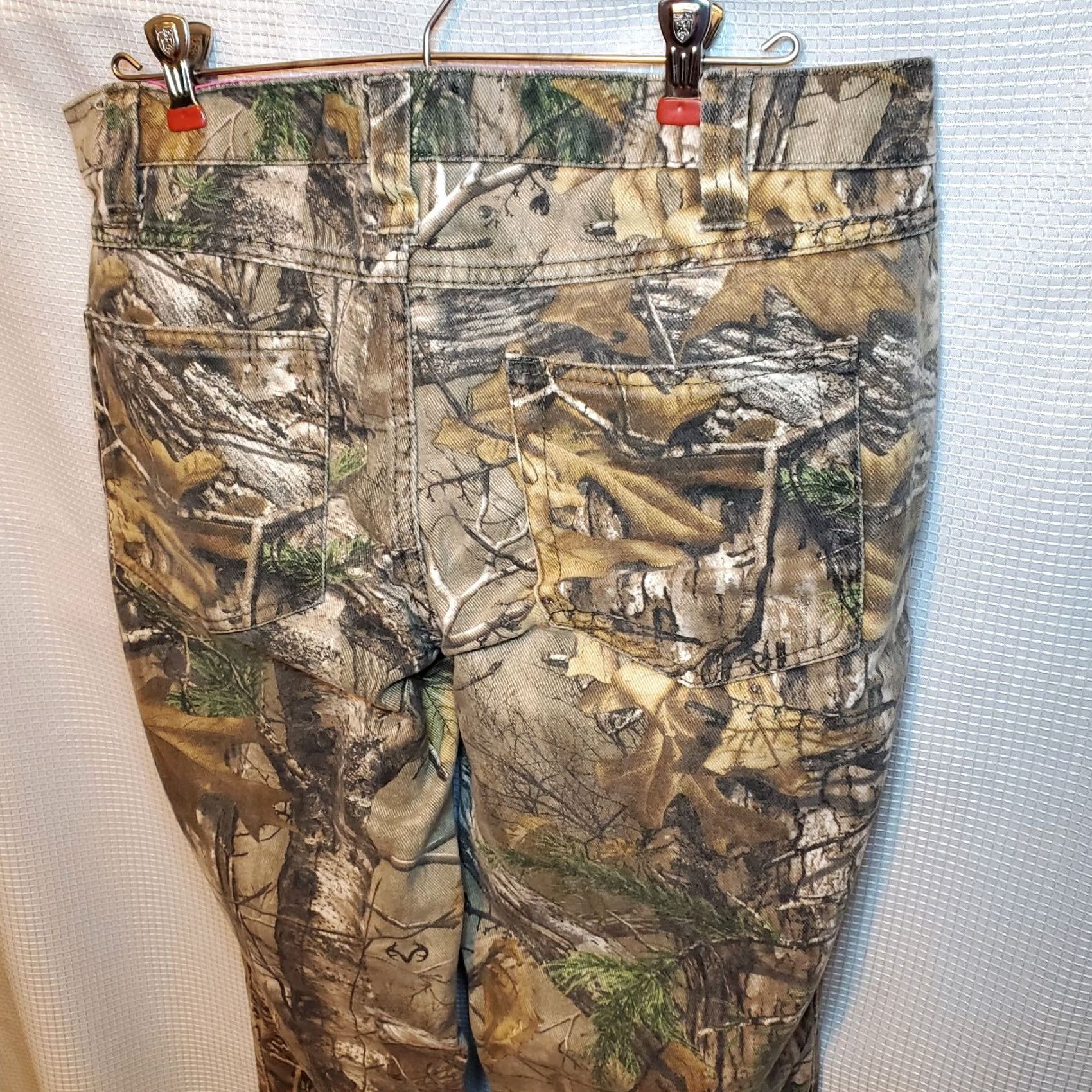 Realtree Realtree Camo Hunting Pants Womens Sz 12 Mossy Oak Pink Trim Outdoor Casual Size 34" / US 12 / IT 48 - 6 Thumbnail