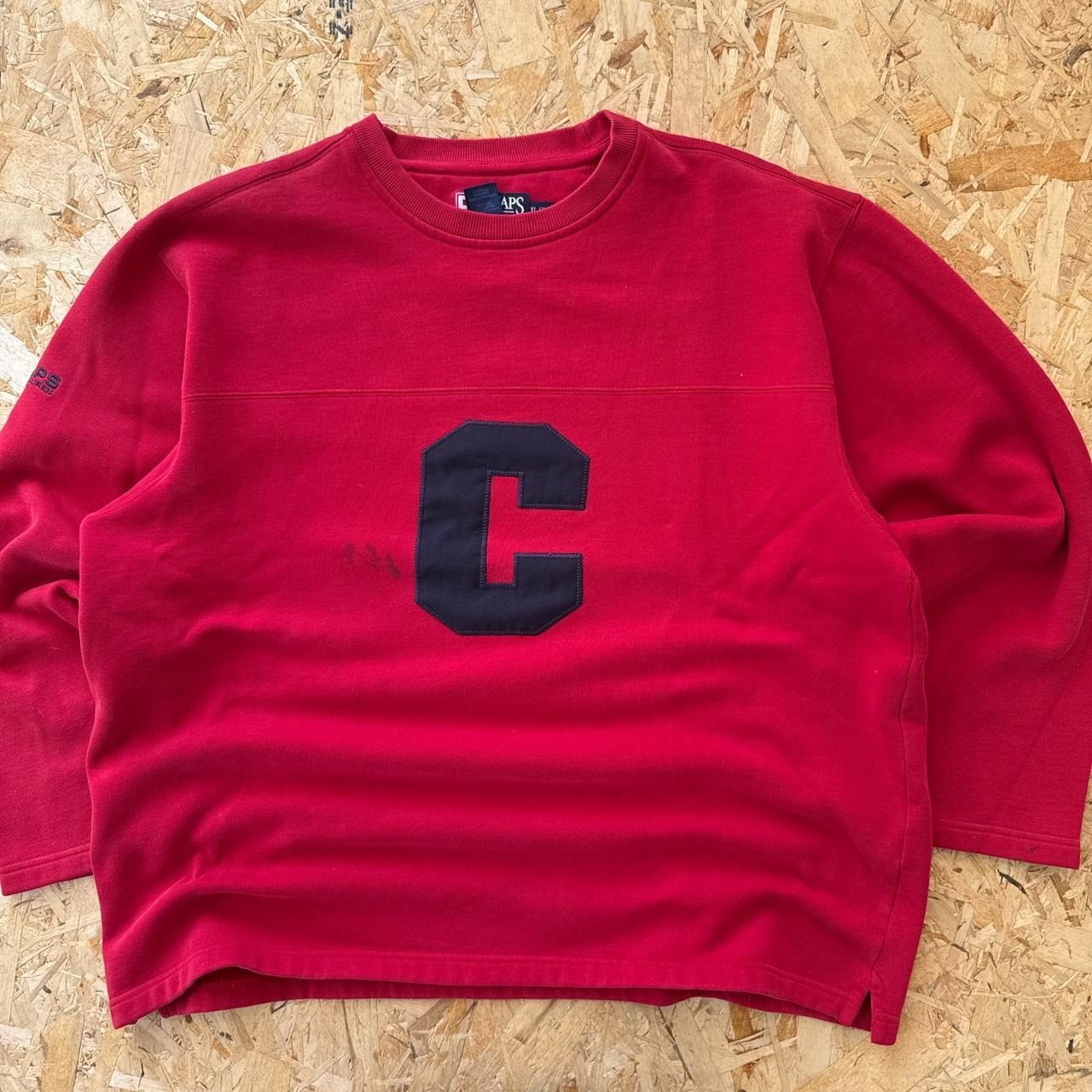 Polo Ralph Lauren × Vintage Vintage 90s Chaps Ralph Lauren Sweatshirt Size US XL / EU 56 / 4 - 2 Thumbnail