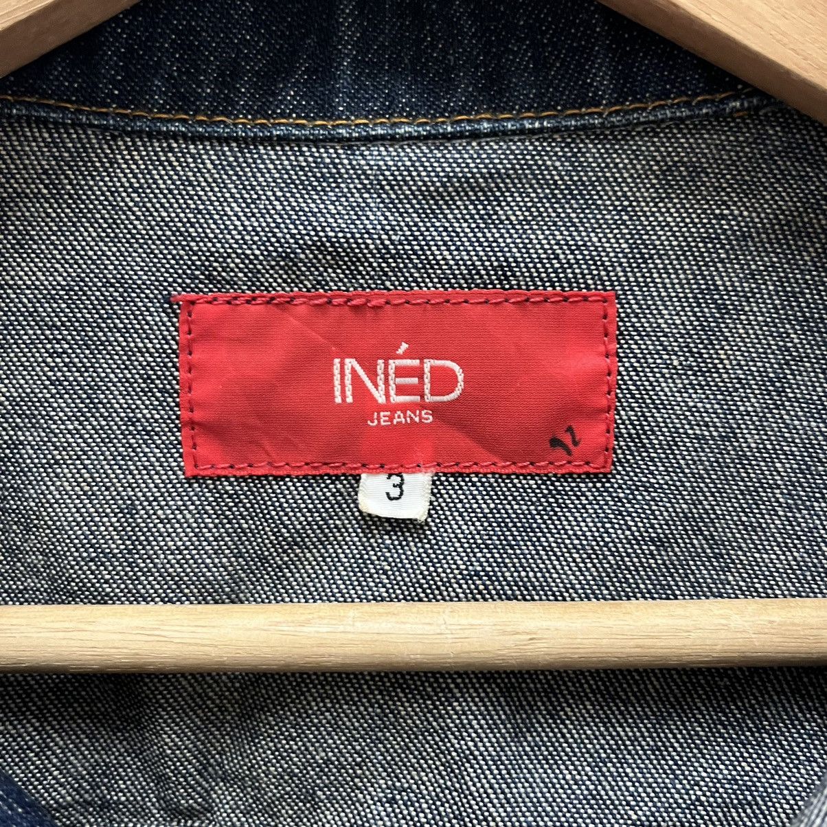 Yohji Yamamoto Vintage Ined By Yohji Yamamoto Denim Jacket Size US S / EU 44-46 / 1 - 3 Thumbnail